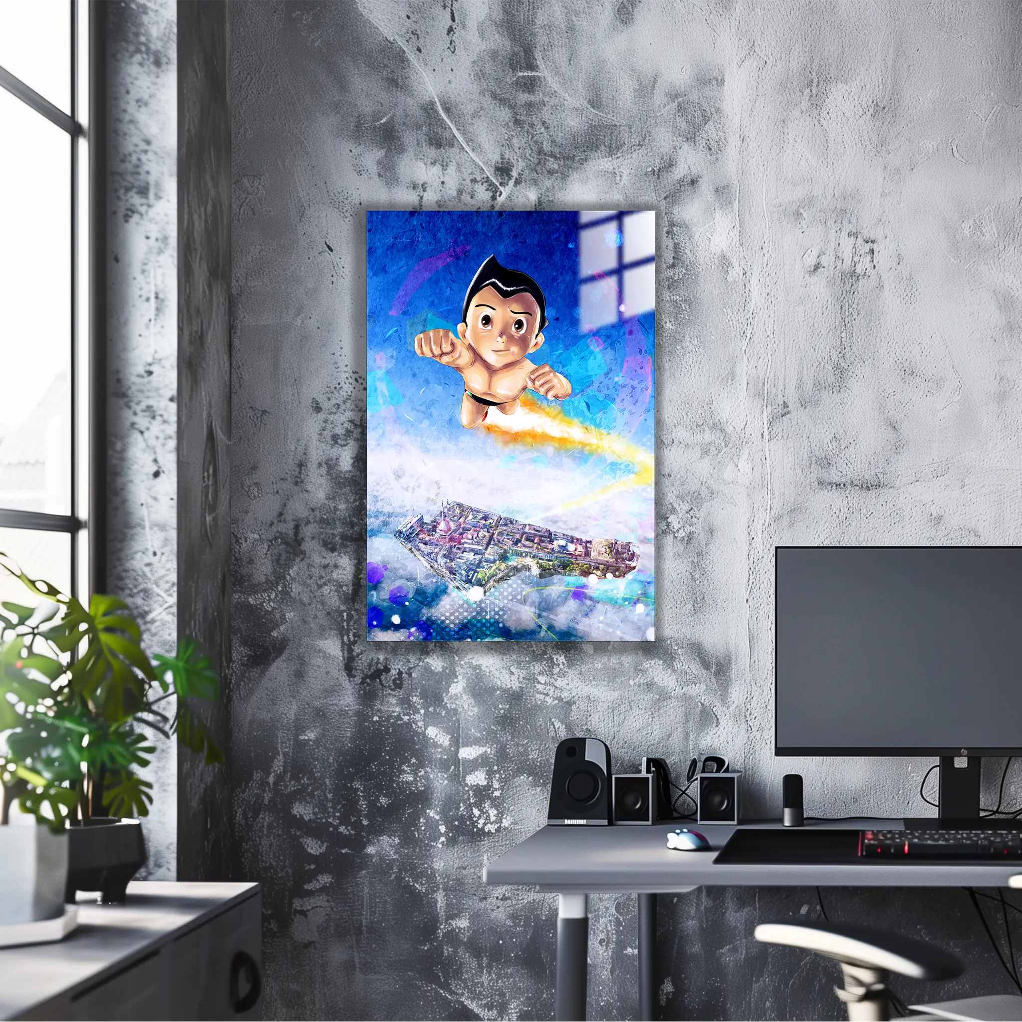 tableau-astro-boy-en-vol | DreamWay