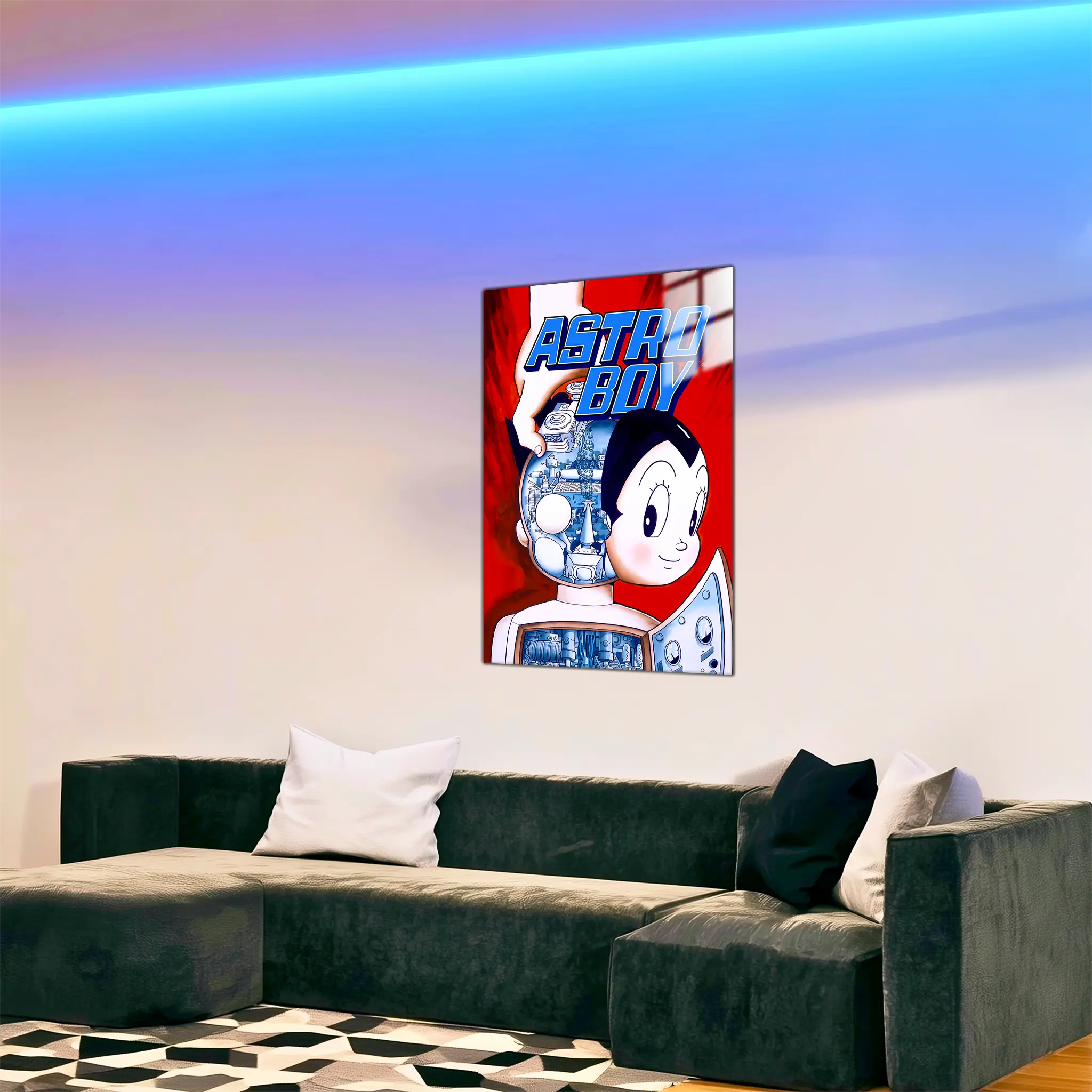 tableau-astro-boy-le-petit-robot-dans-le-salon | DreamWay