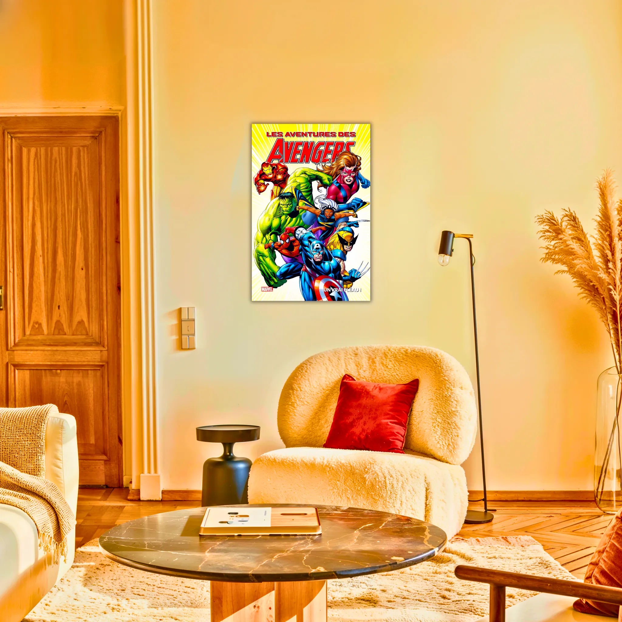 Tableau Avengers Affiche Comics