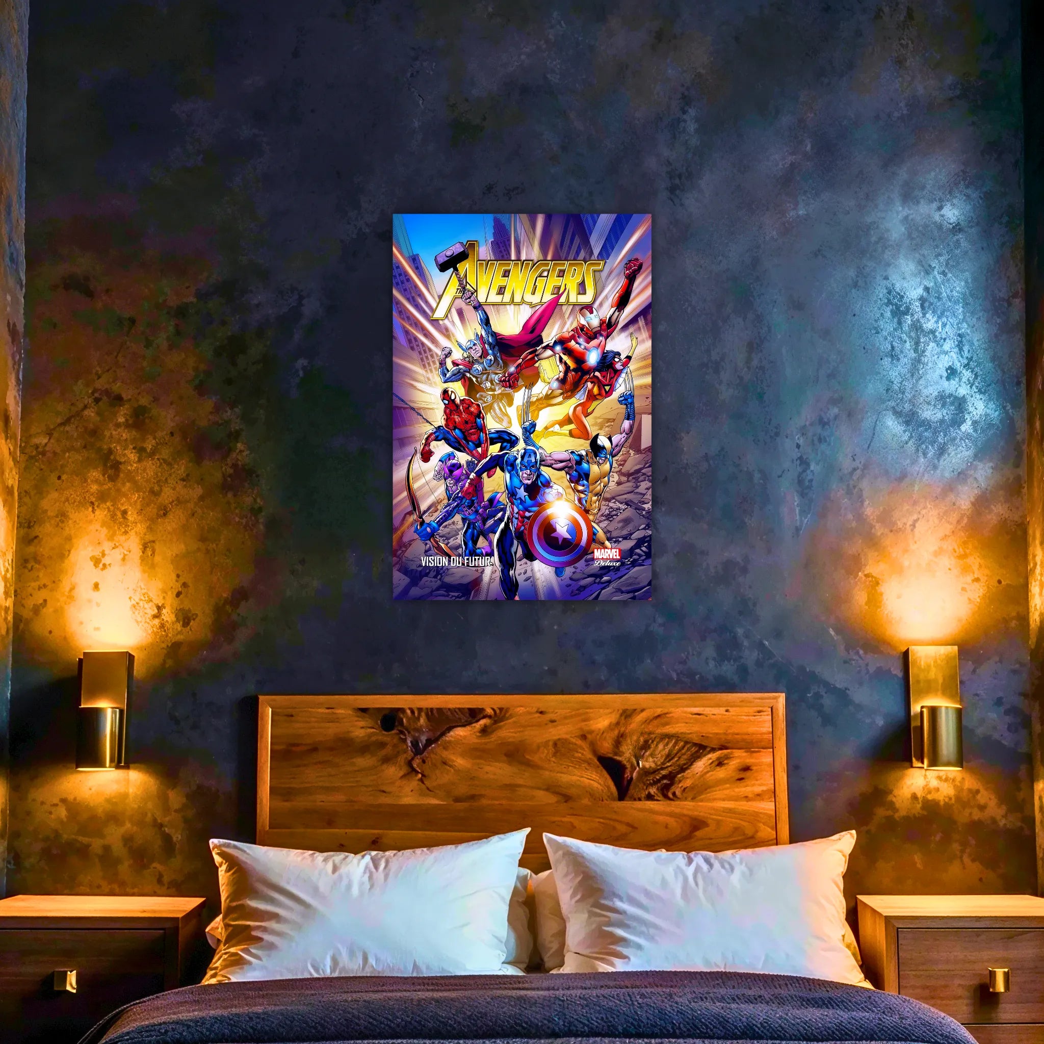 Tableau Avengers Héros Comics