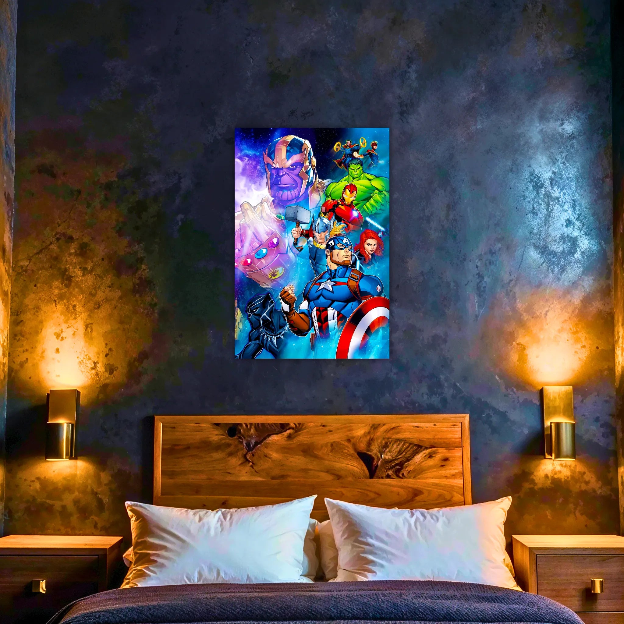 Tableau Avengers Héros