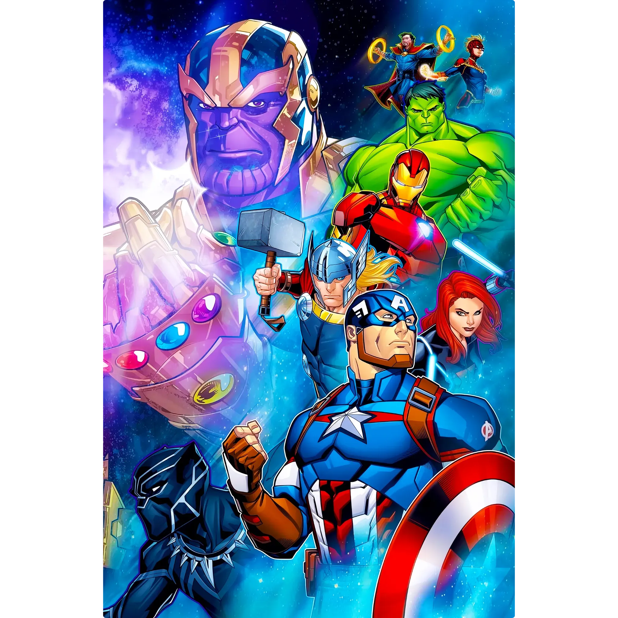 Tableau Avengers Héros