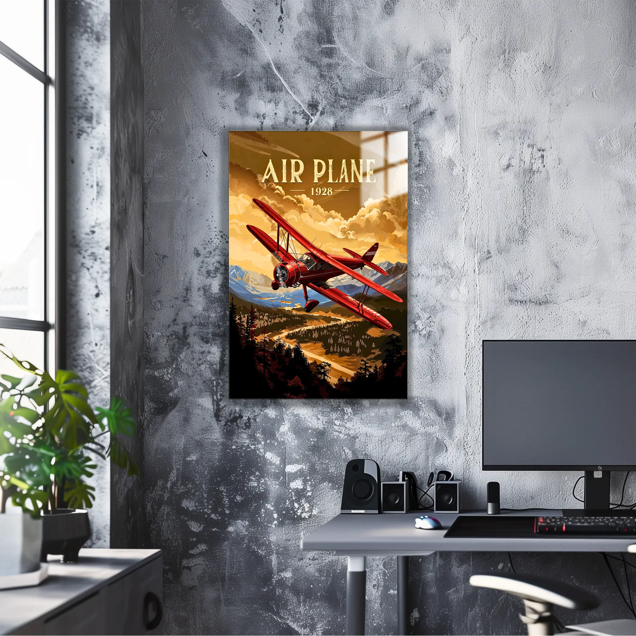 tableau-avion-vintage | DreamWay