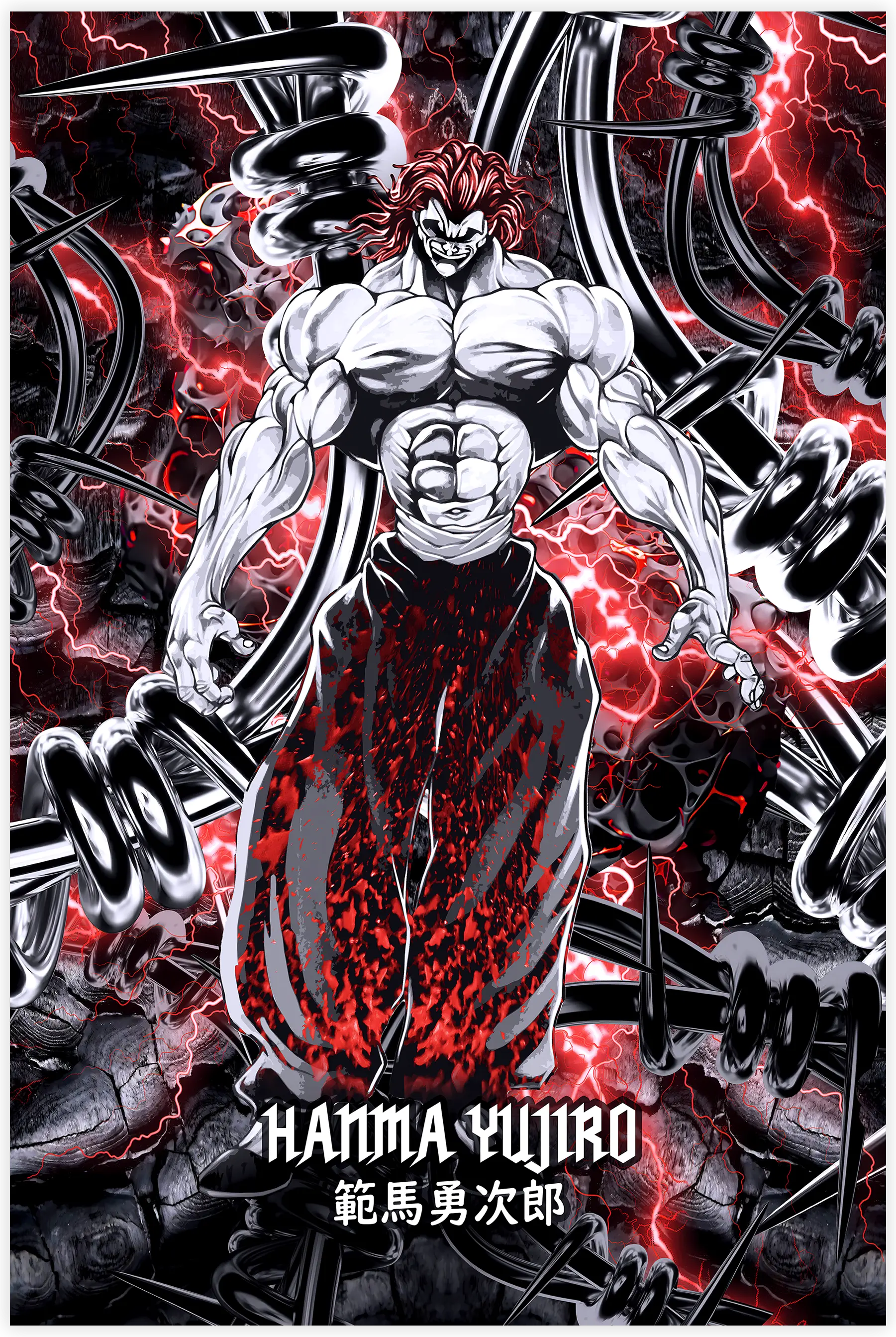 tableau-baki-yujiro-hanma | DreamWay