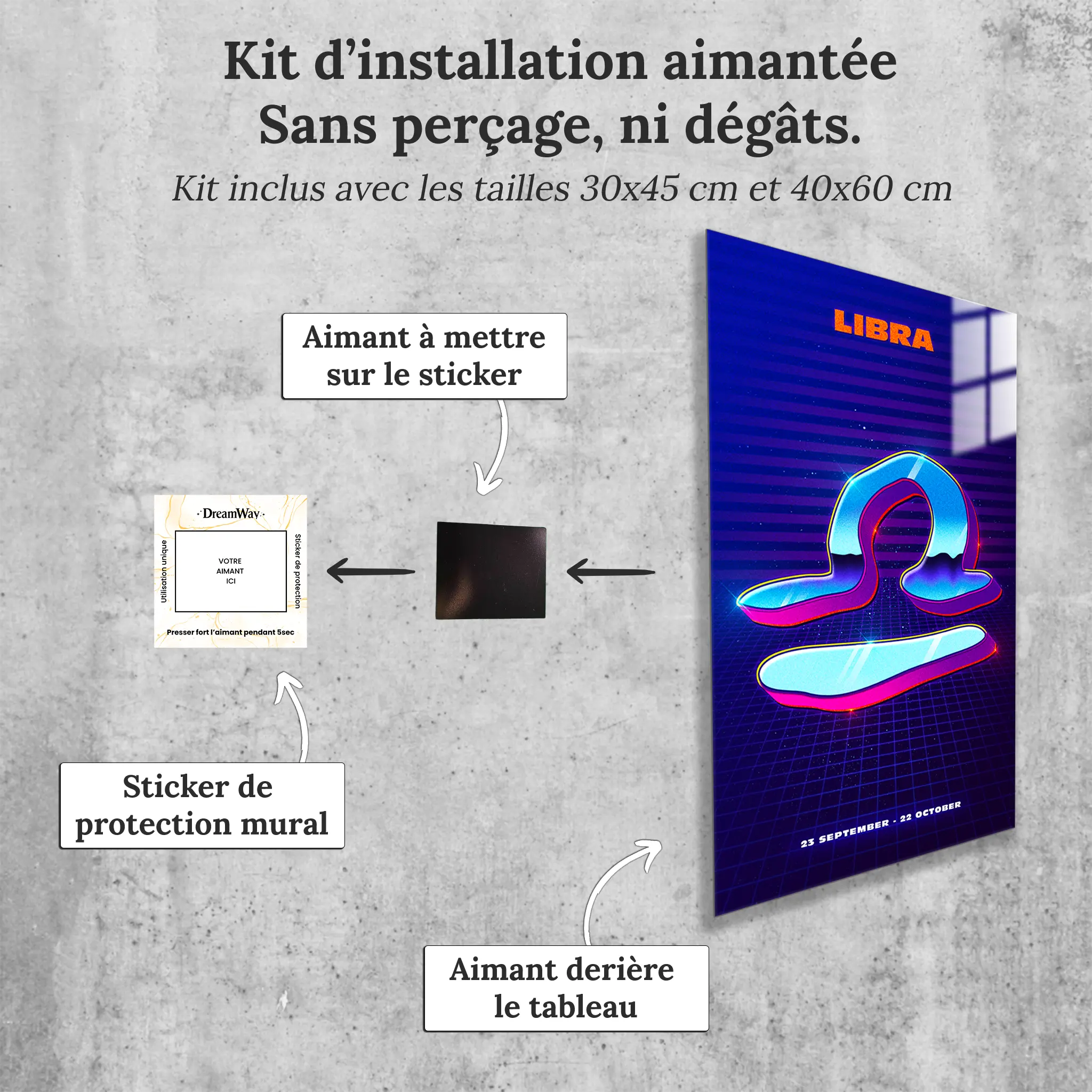 tableau-balance-retro-avec-installation-aimantee | DreamWay