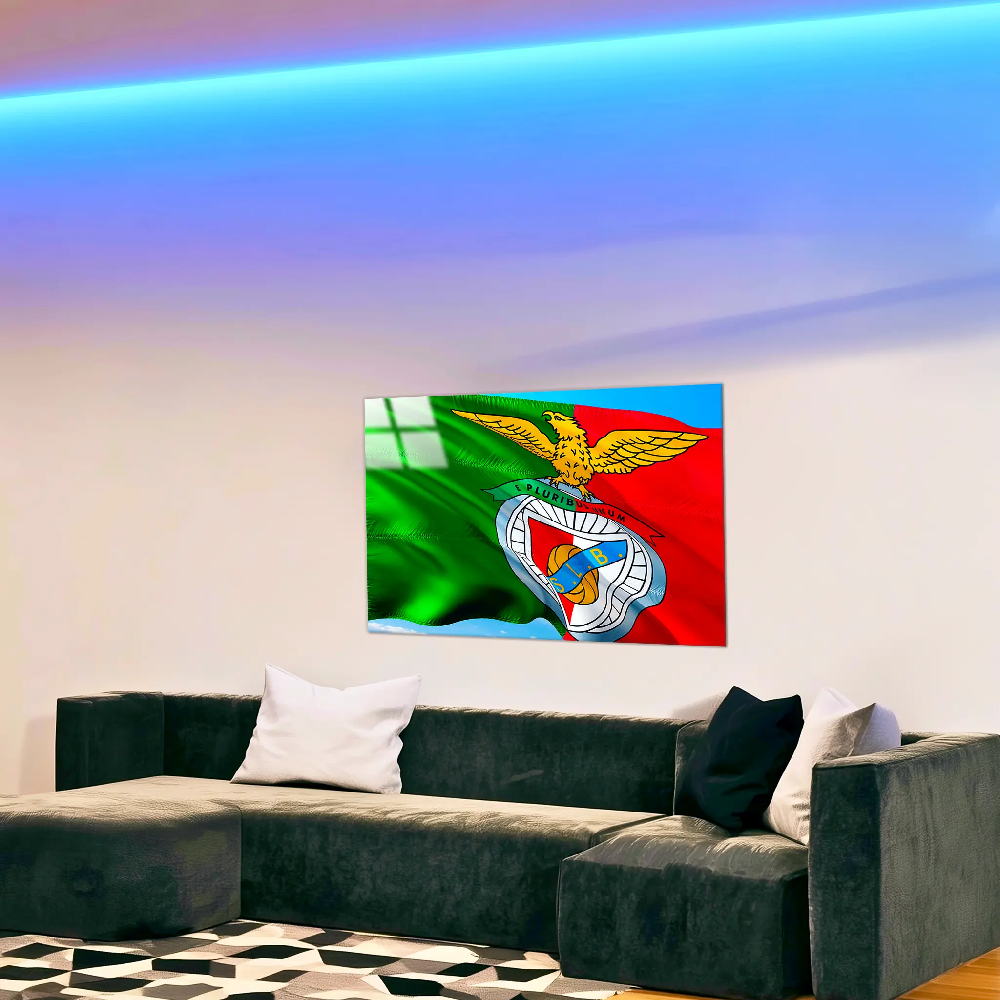 tableau-benfica-club-dans-le-salon | DreamWay