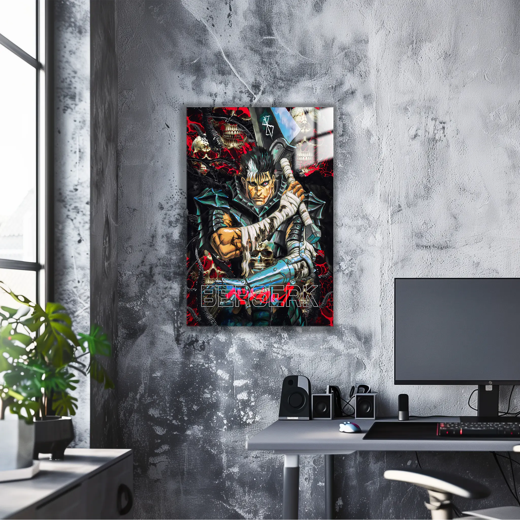 tableau-berserk-guts-dans-le-bureau | DreamWay