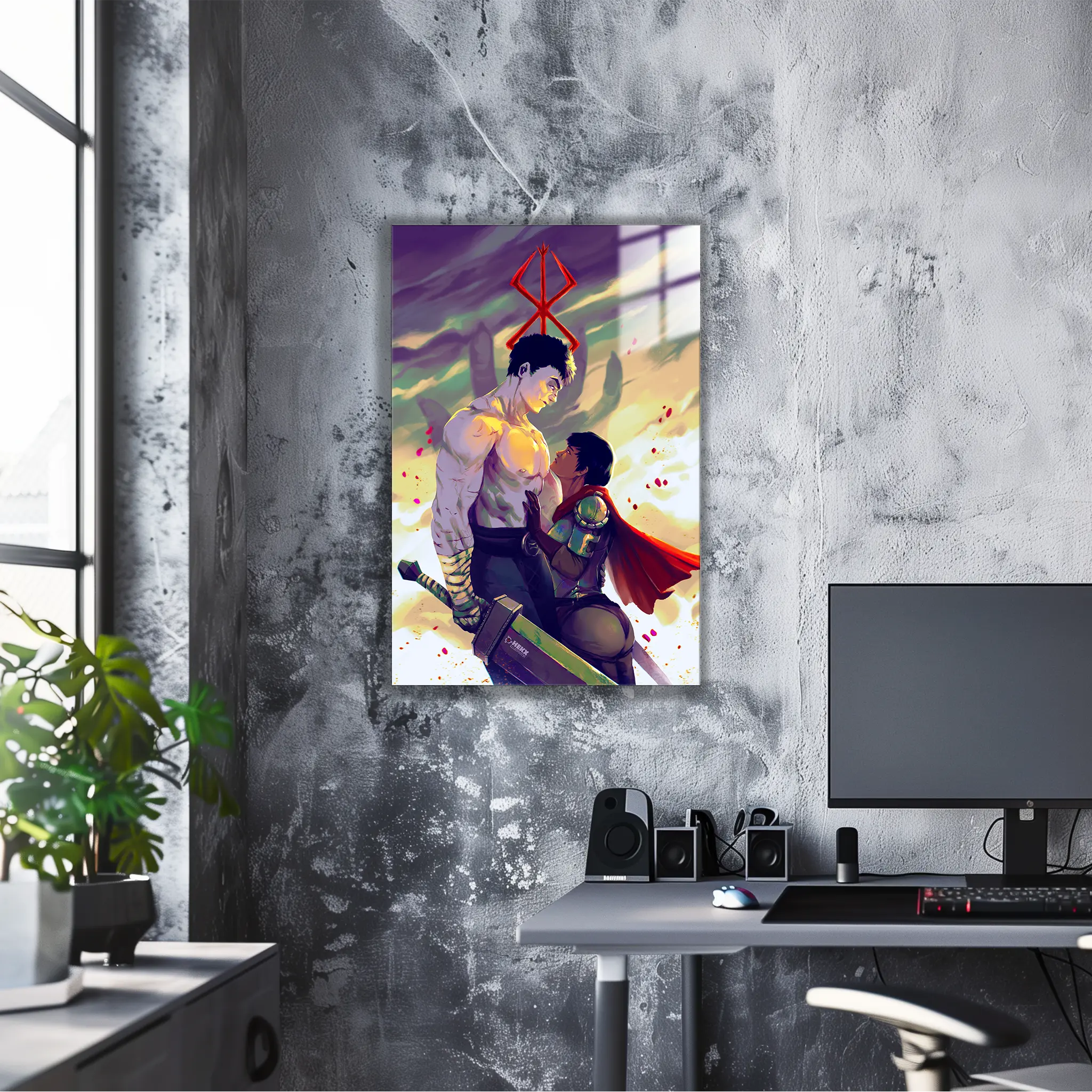 tableau-berserk-guts-et-casca | DreamWay