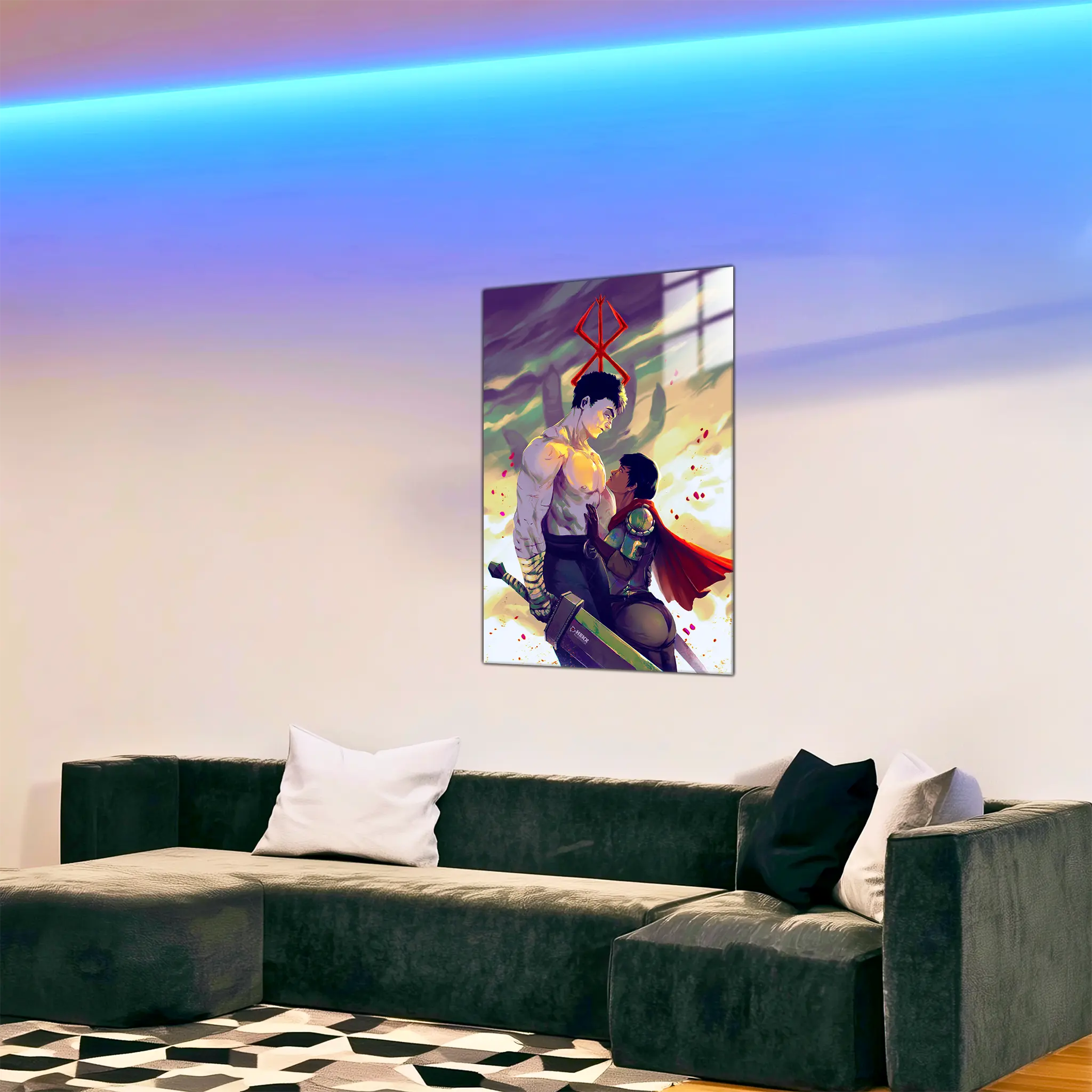 tableau-berserk-guts-et-casca-dans-le-salon | DreamWay