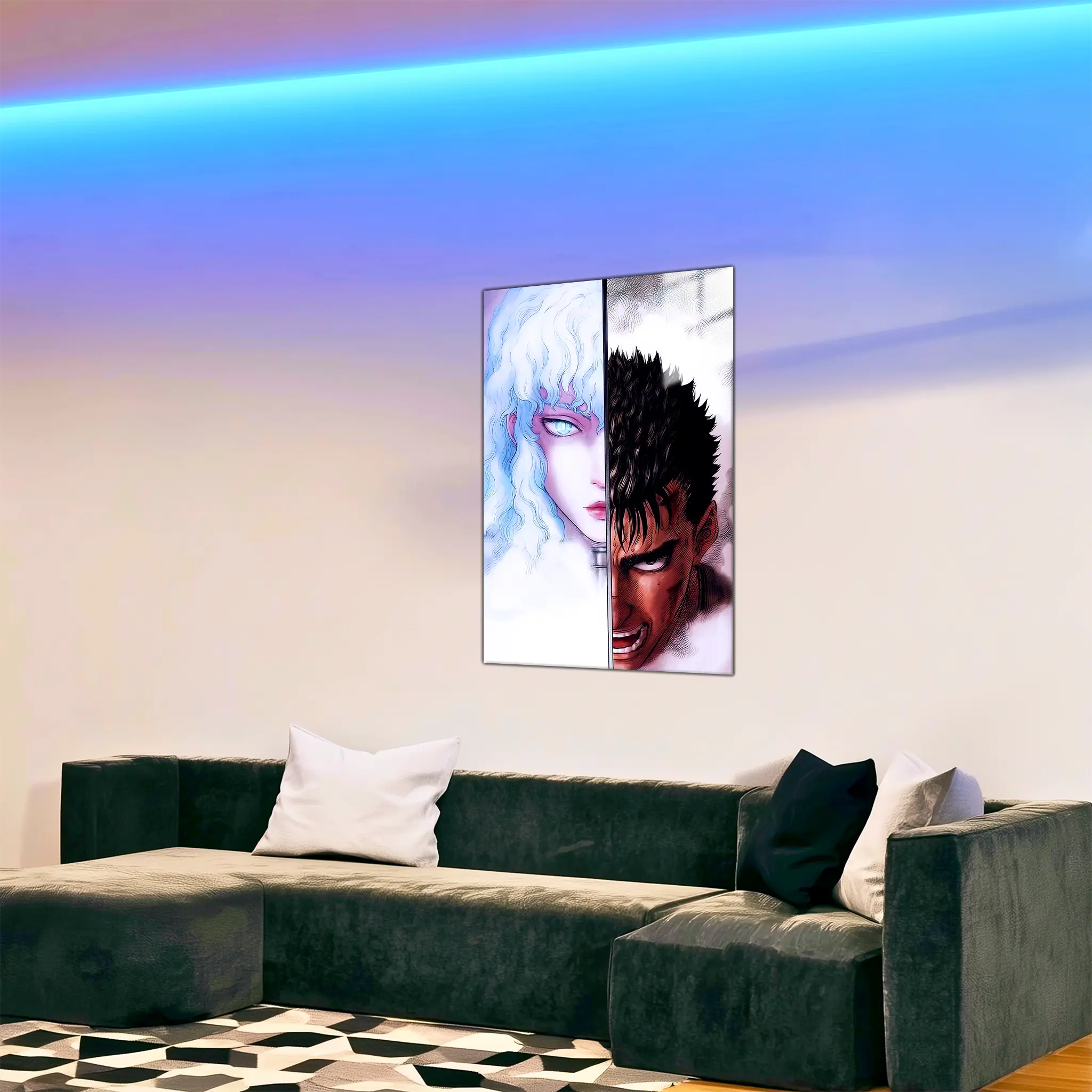 tableau-berserk-guts-et-griffith-dans-le-salon | DreamWay
