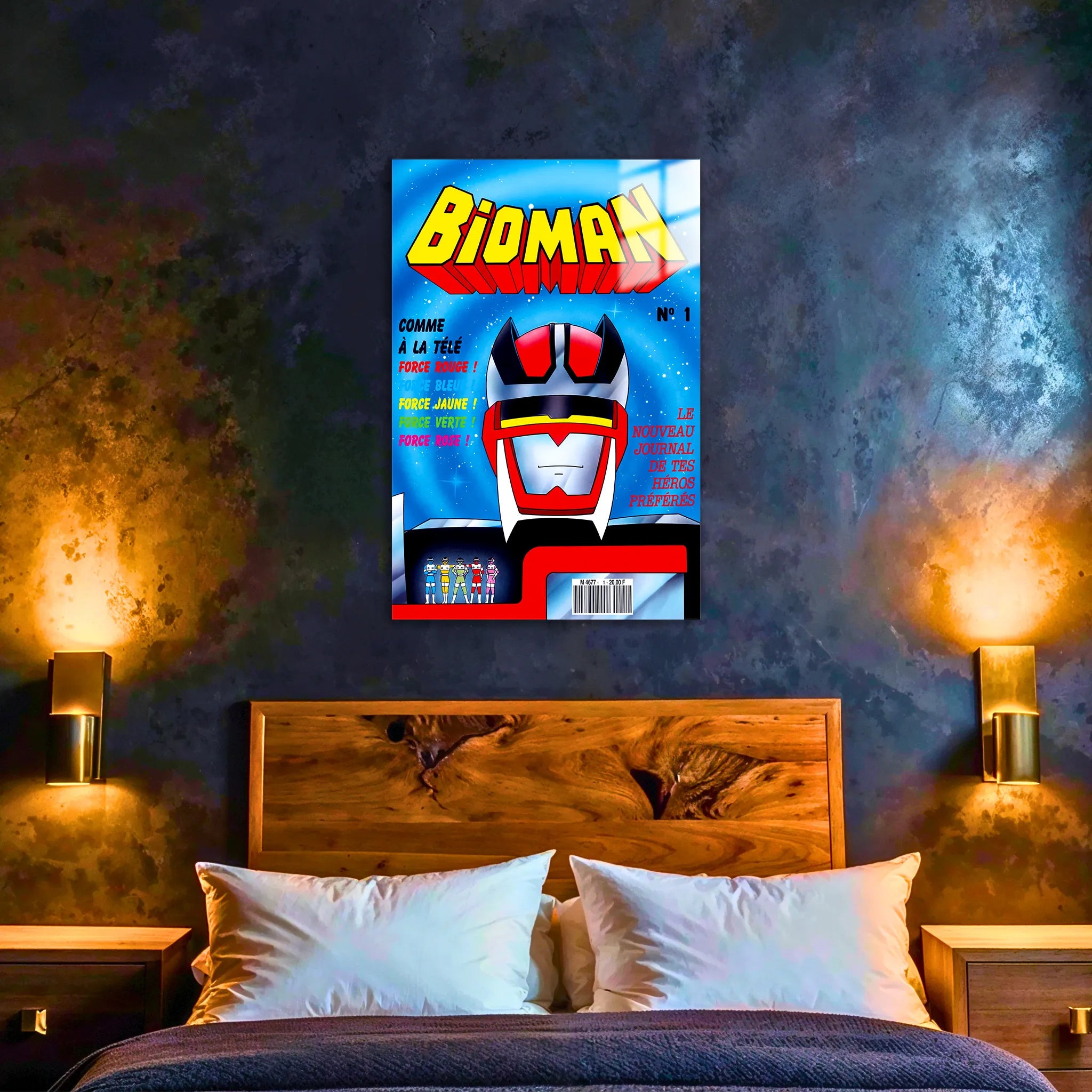 Tableau Bioman Affiche