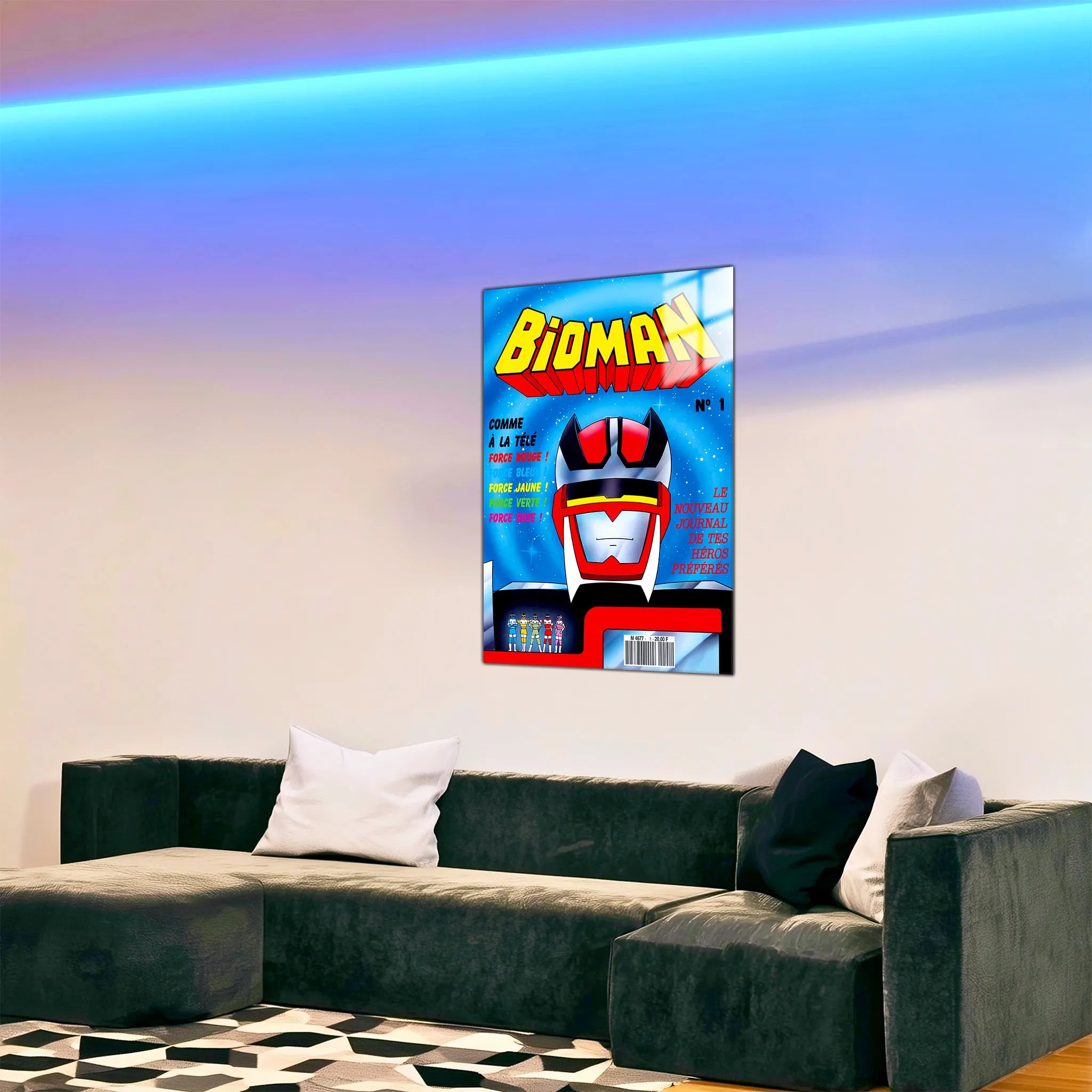 Tableau Bioman Affiche