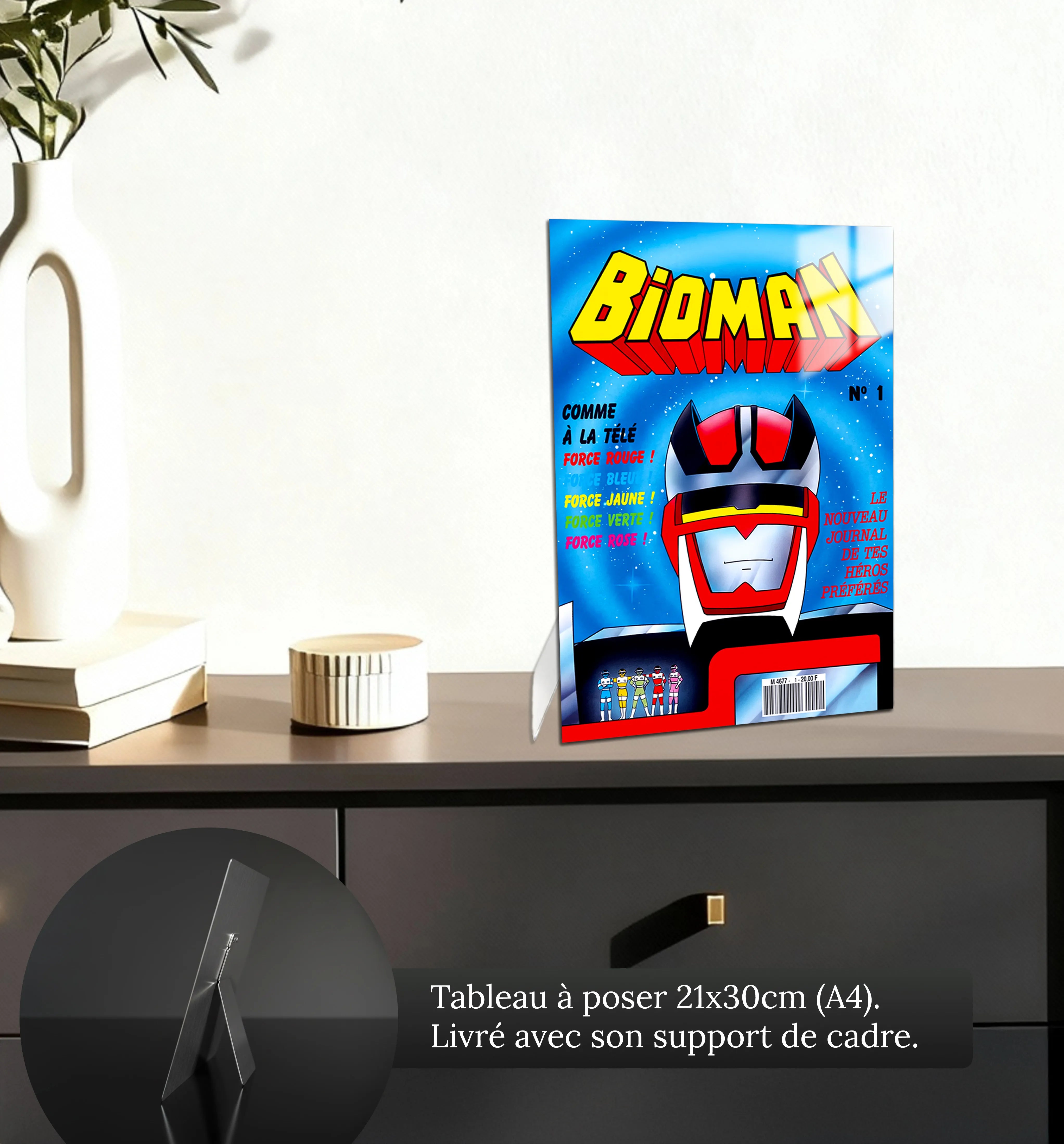 Tableau Bioman Affiche