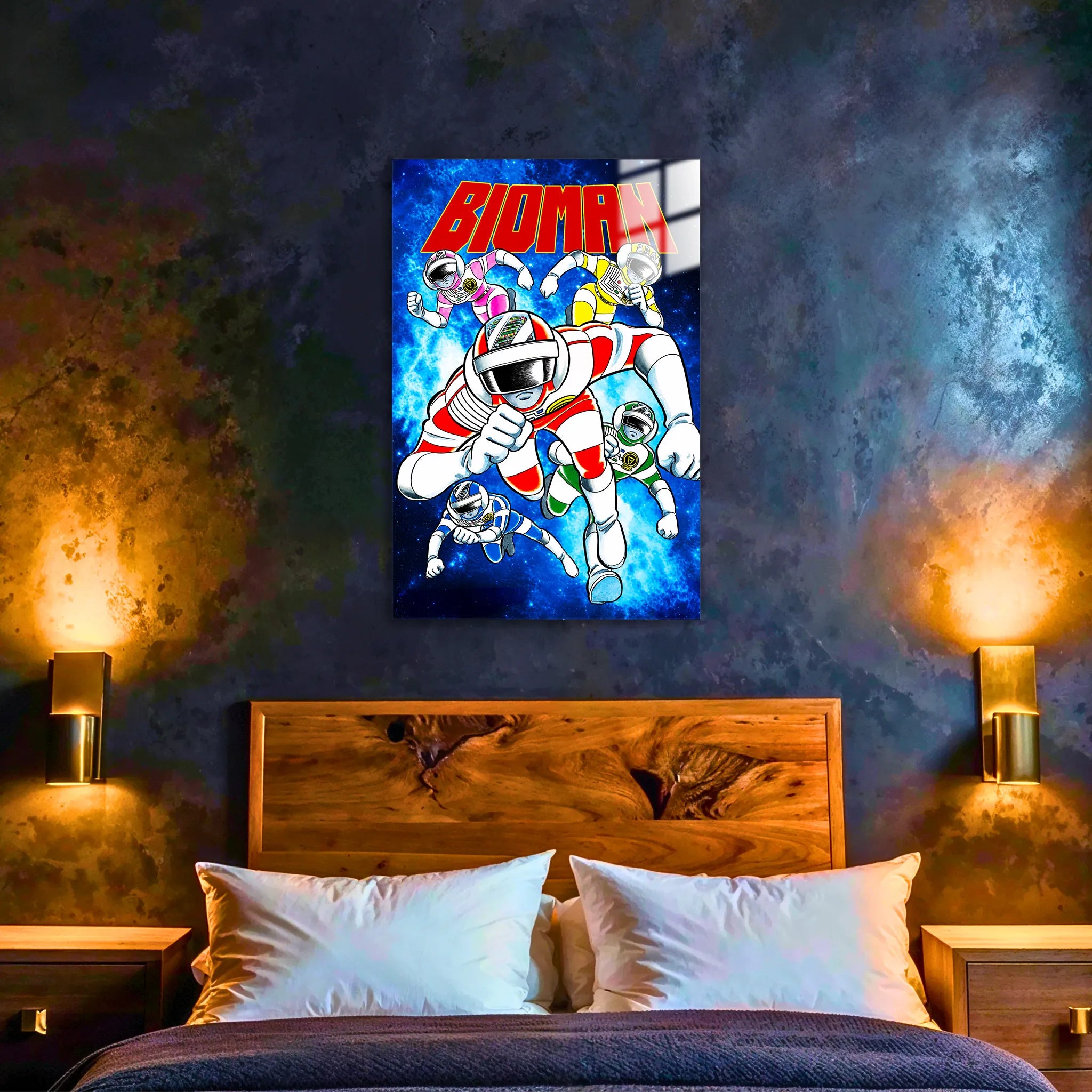 Tableau Bioman Dans L'Espace