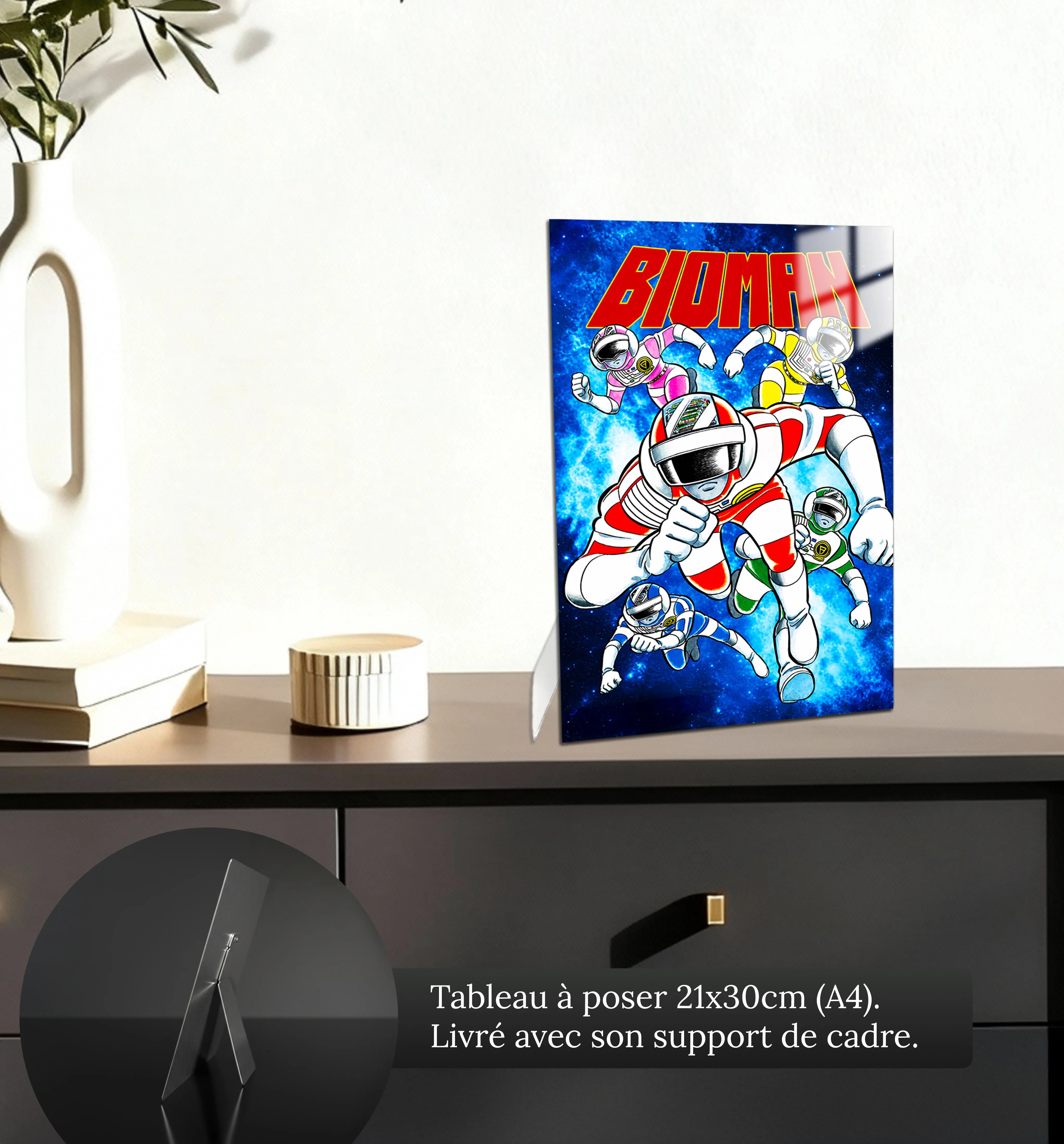 Tableau Bioman Dans L'Espace