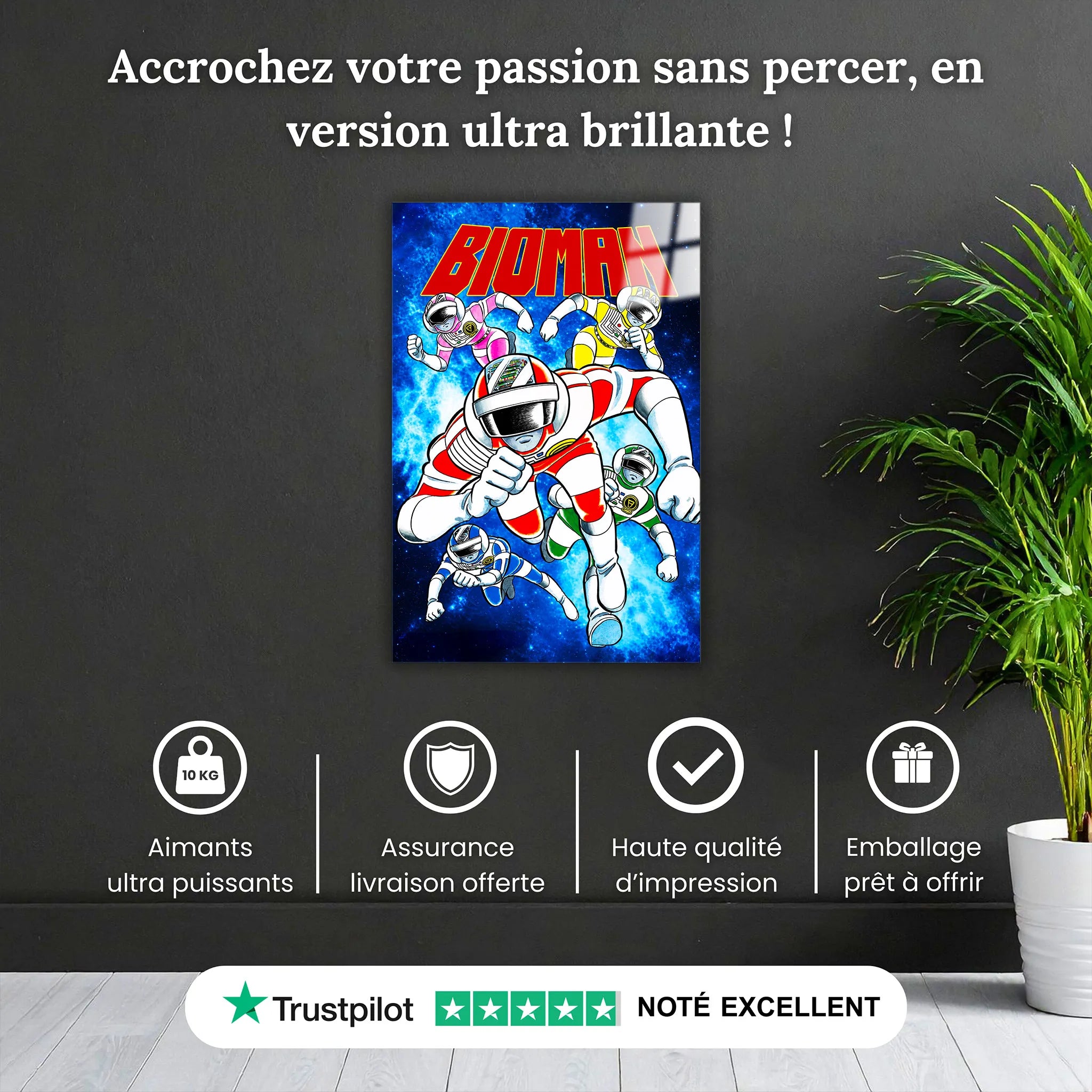 Tableau Bioman Dans L'Espace