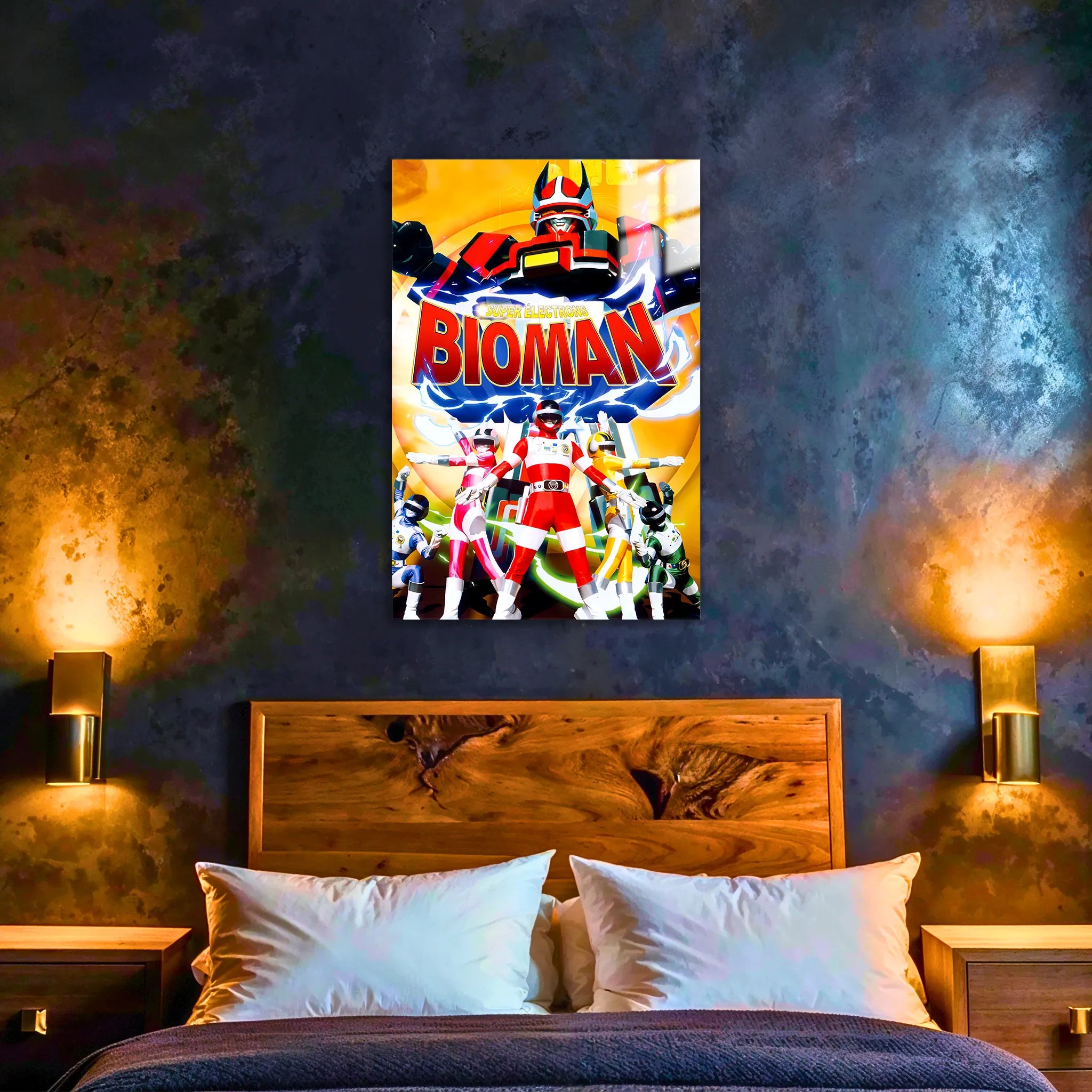 Tableau Bioman Super Électrons
