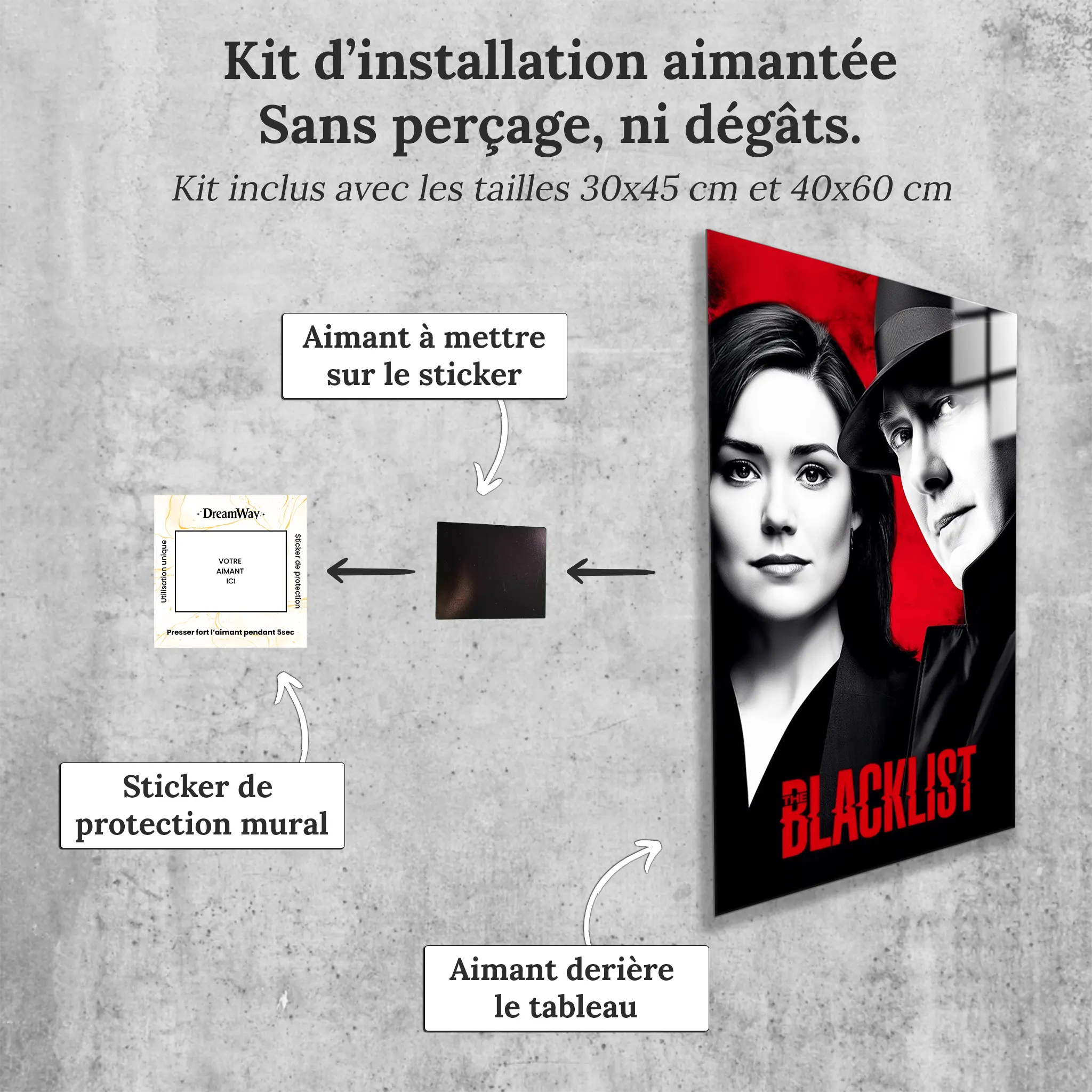 tableau-blacklist-affiche-avec-installation-aimantee | DreamWay