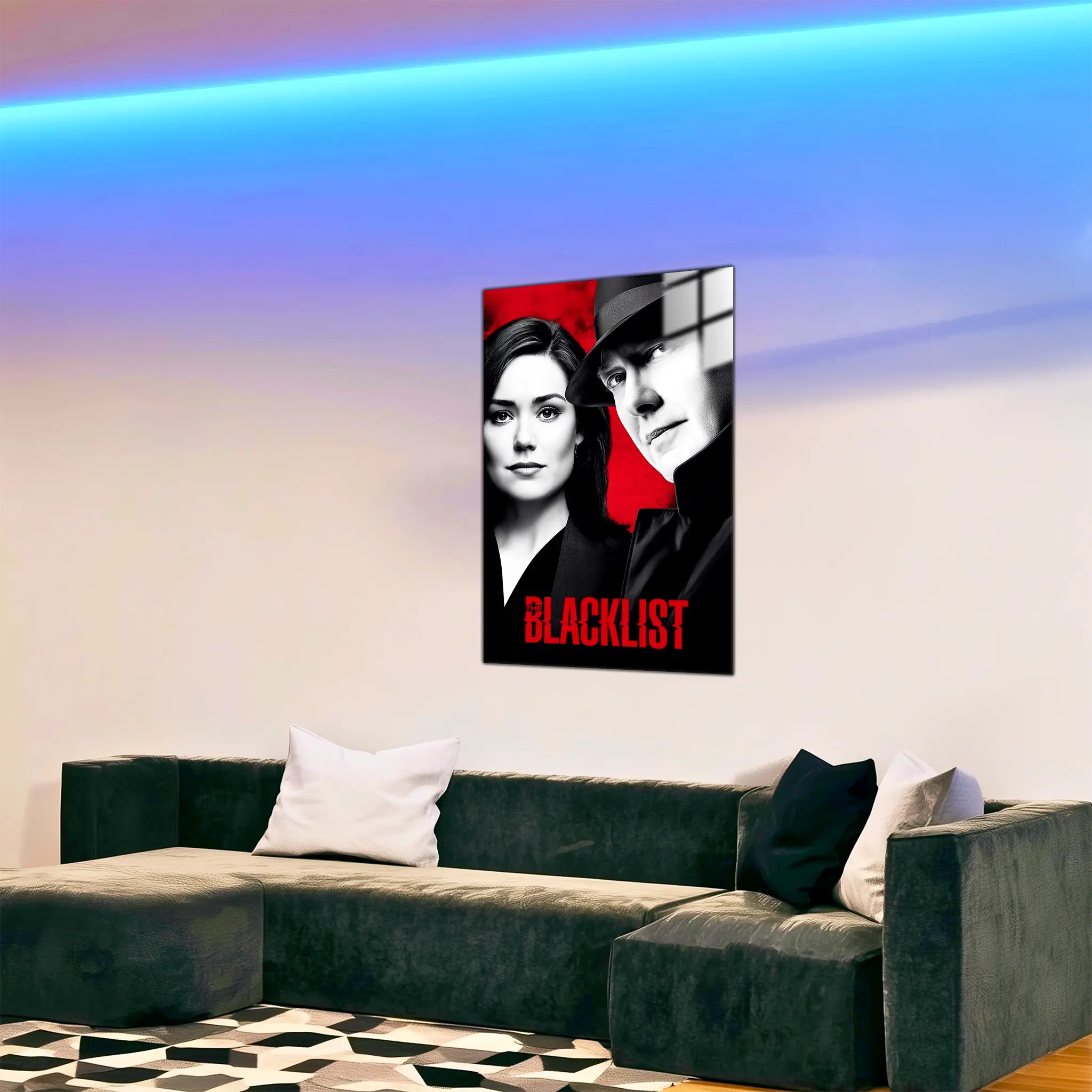 tableau-blacklist-affiche-dans-le-salon | DreamWay
