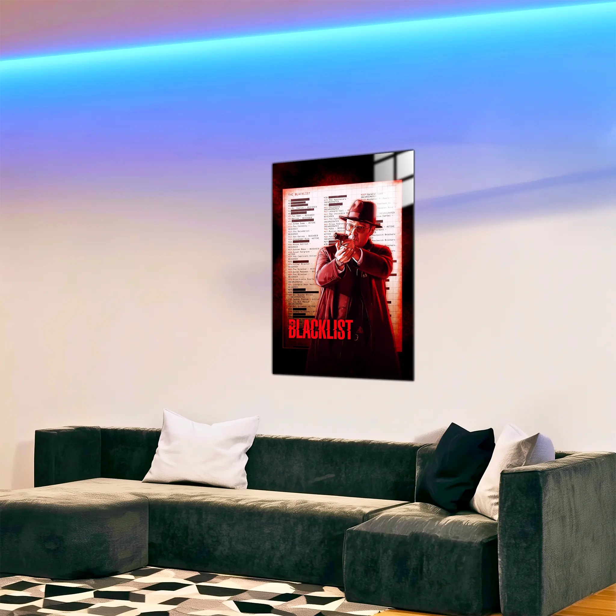 tableau-blacklist-la-liste-dans-le-salon | DreamWay