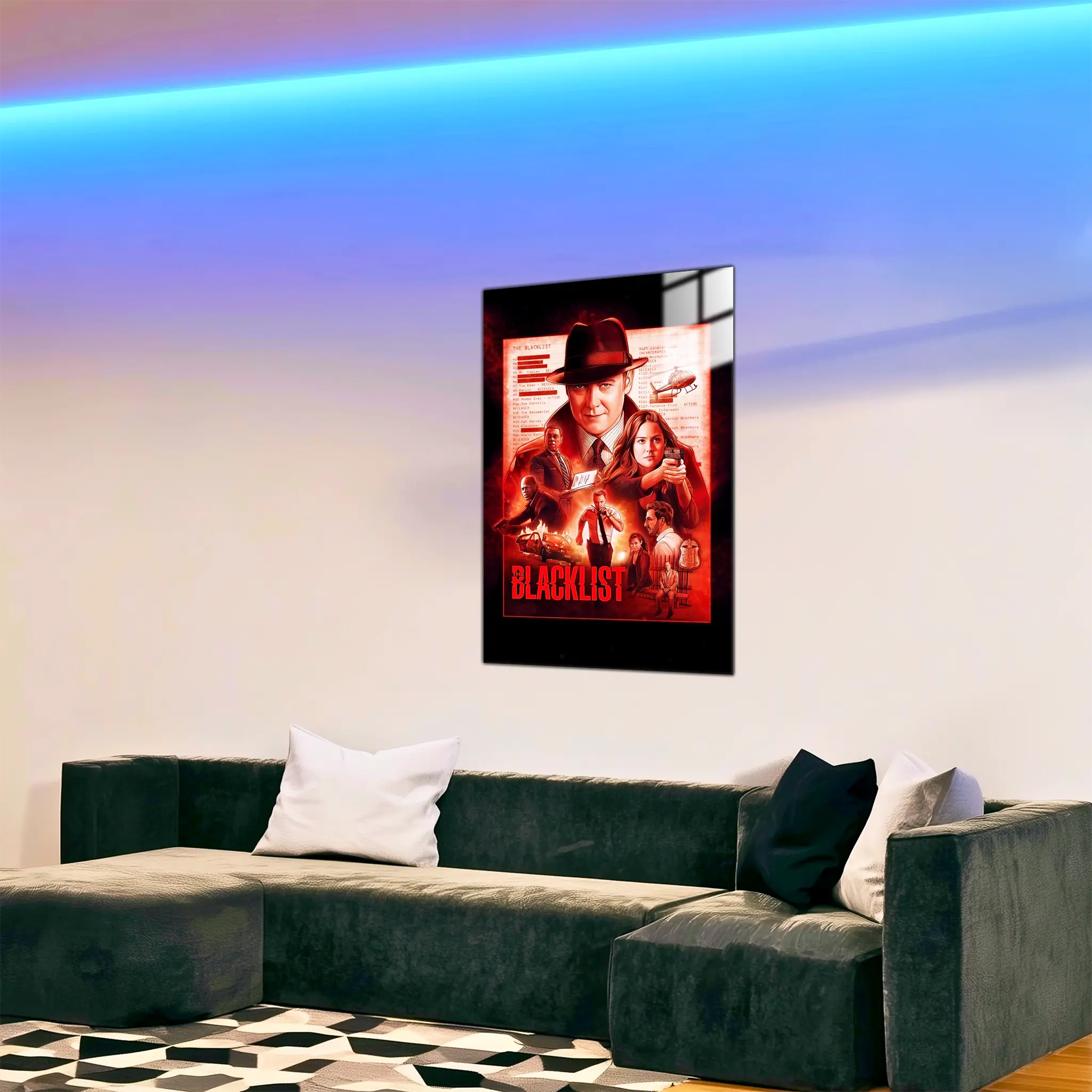 tableau-blacklist-les-heros-dans-le-salon | DreamWay