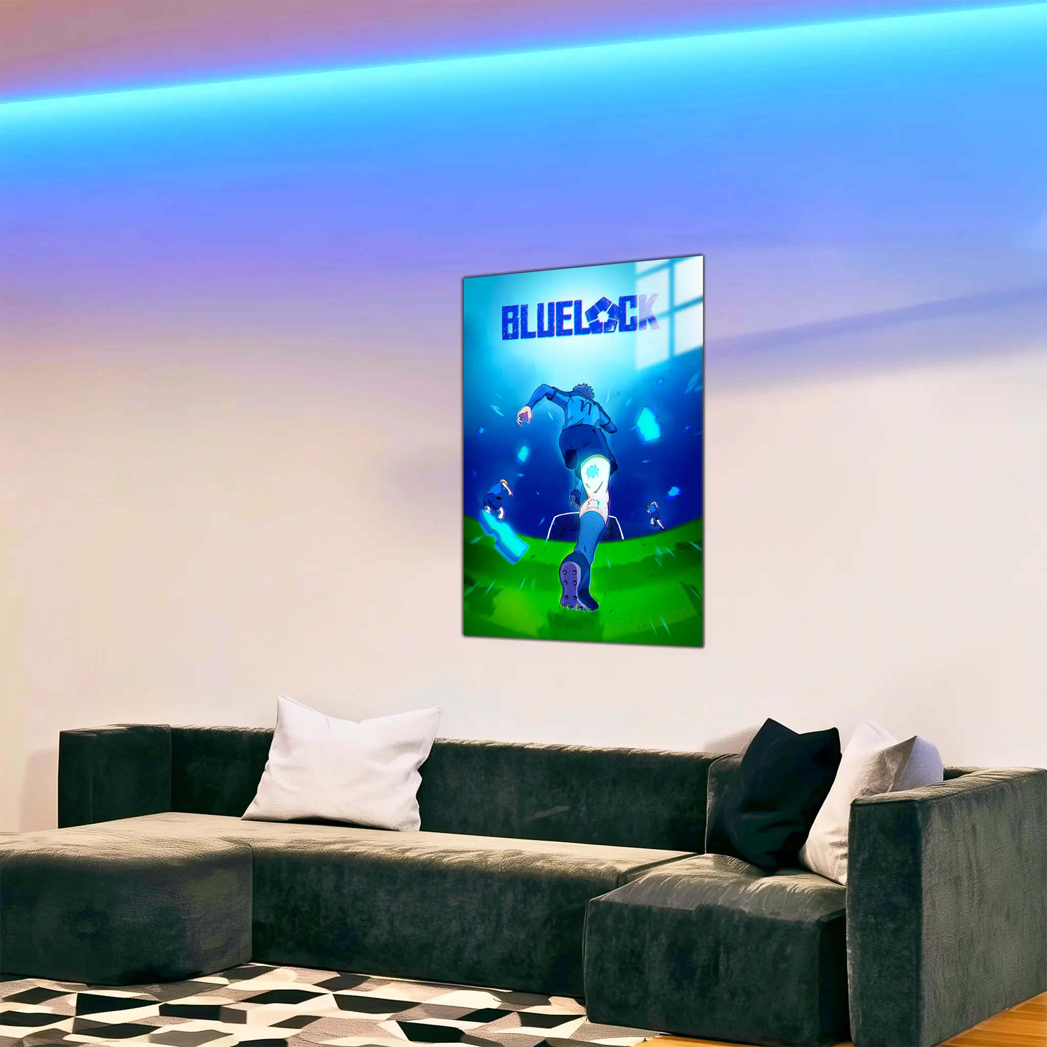 tableau-bluelock-dans-le-salon | DreamWay