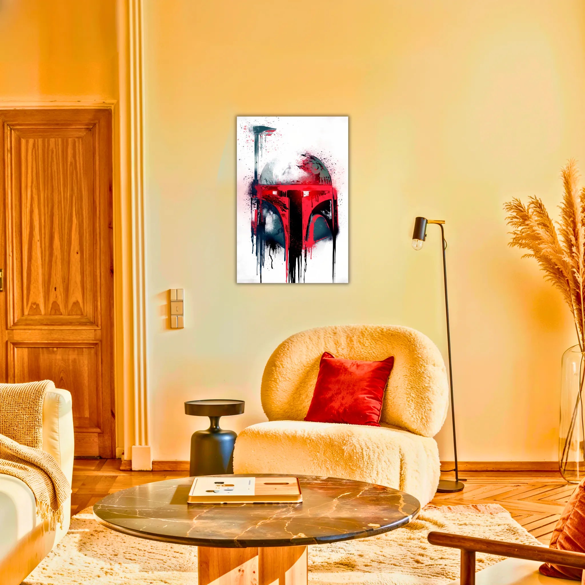 Tableau Boba Fett Casque