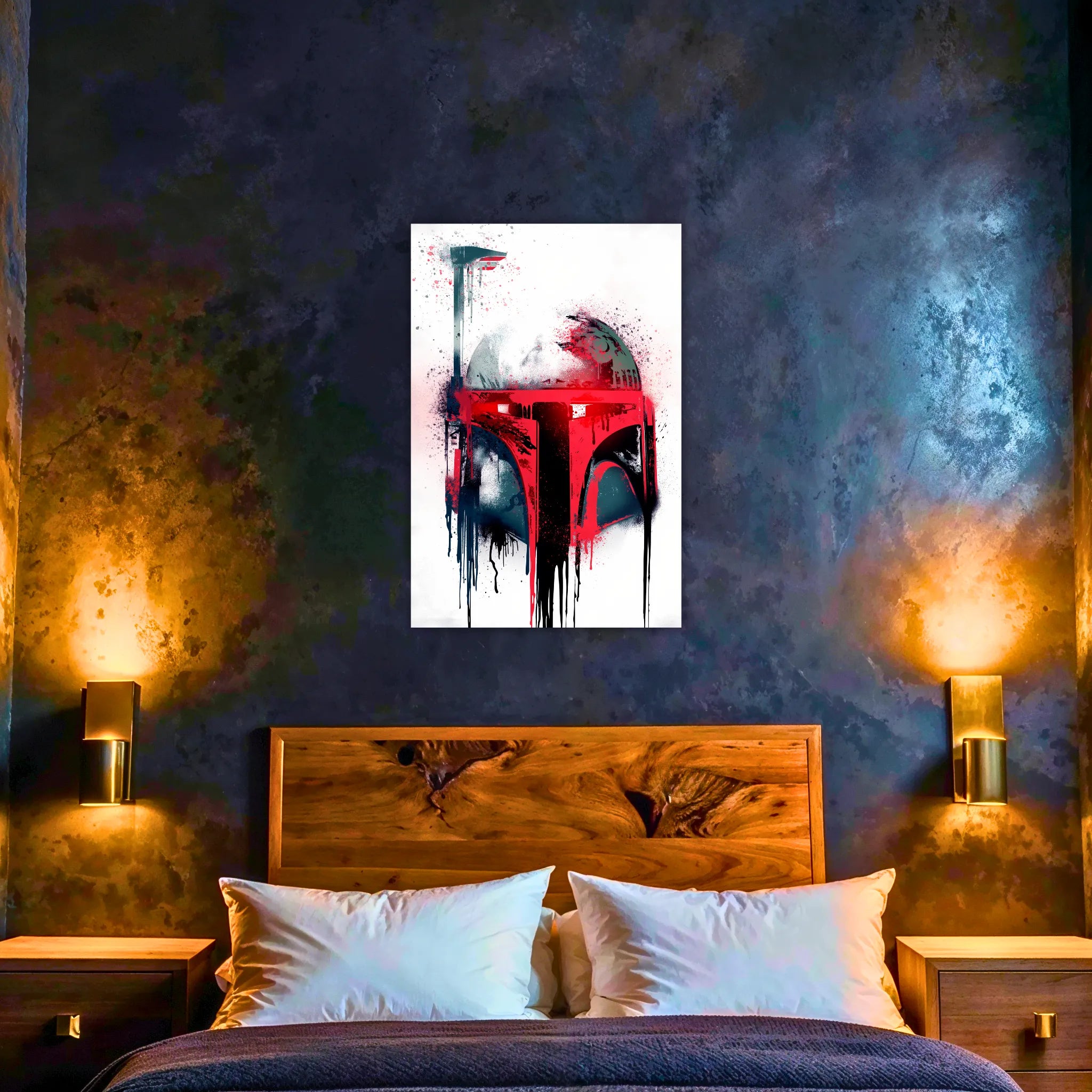 Tableau Boba Fett Casque