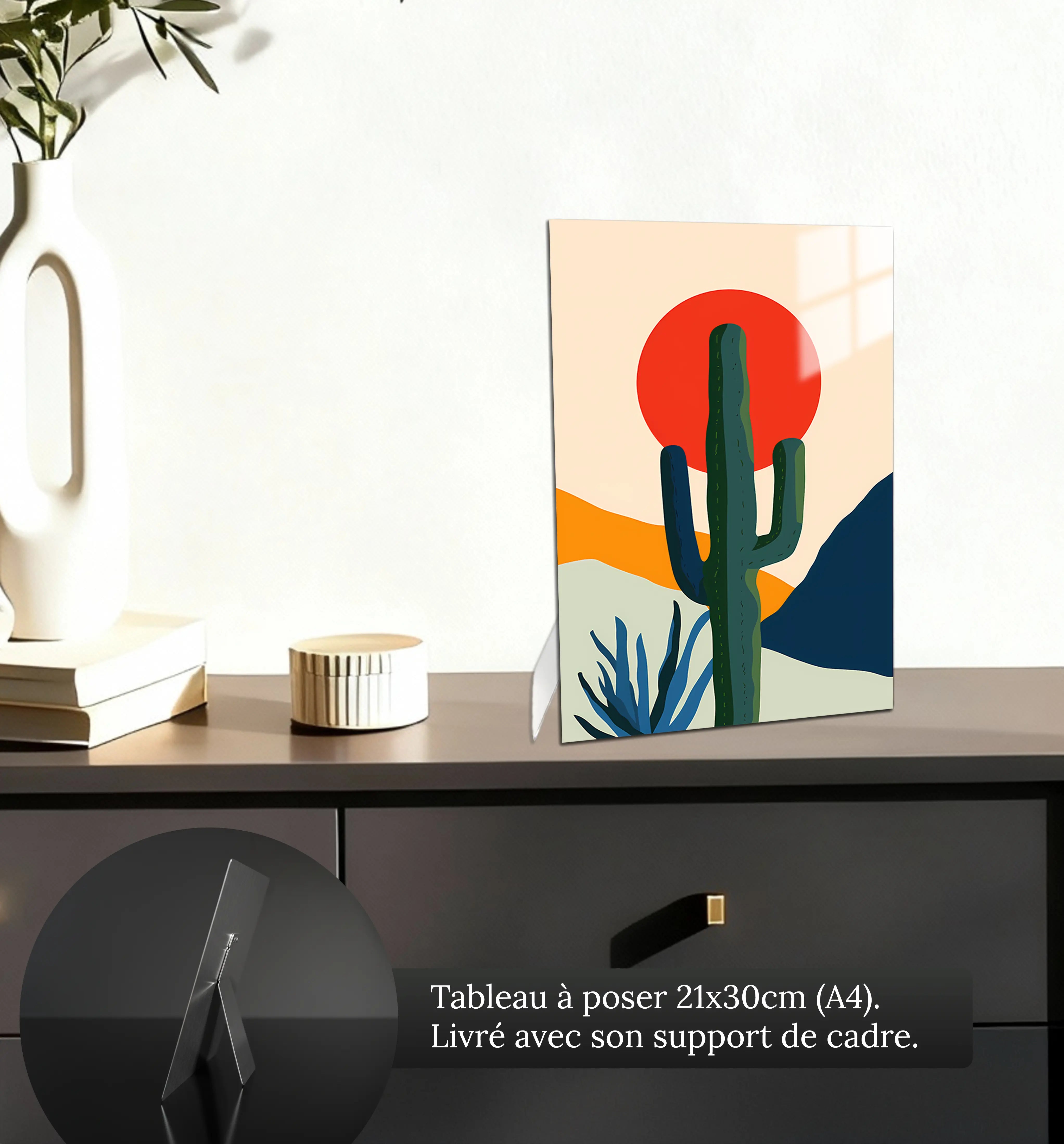 tableau-boheme-cactus-petit-format-a-poser-sur-meuble | DreamWay