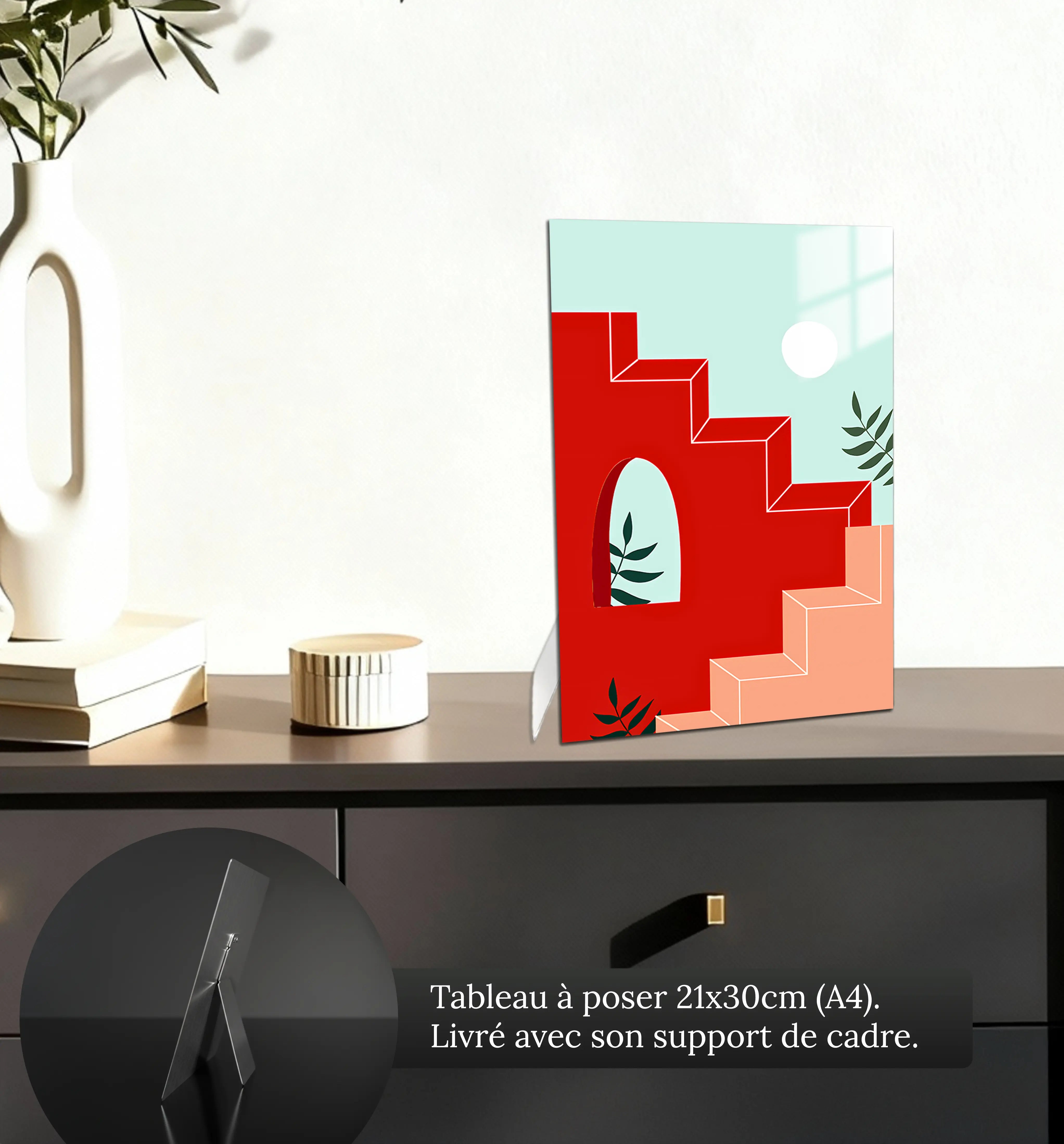 tableau-boheme-chambre-petit-format-a-poser-sur-meuble | DreamWay