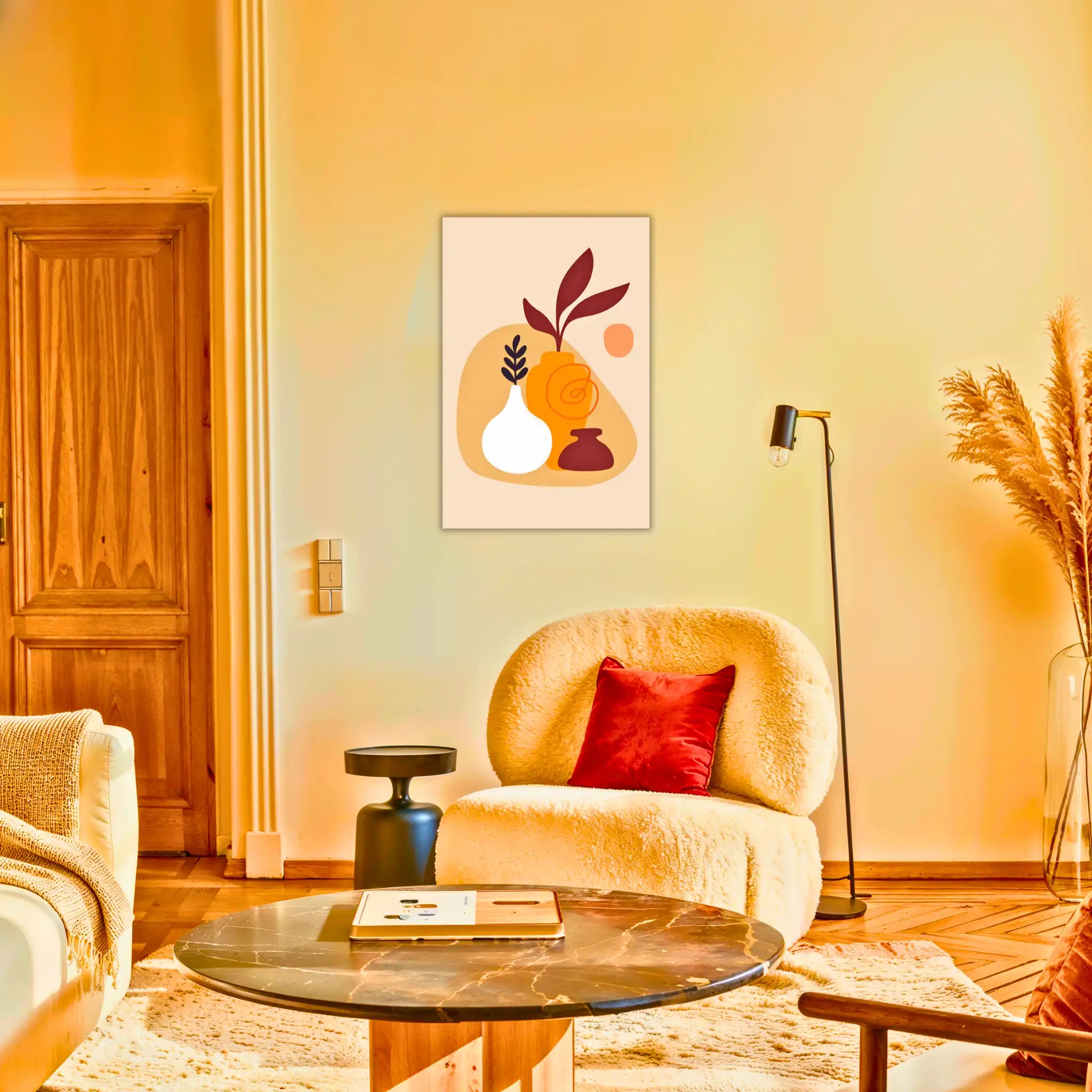 tableau-boheme-chic-au-salon | DreamWay