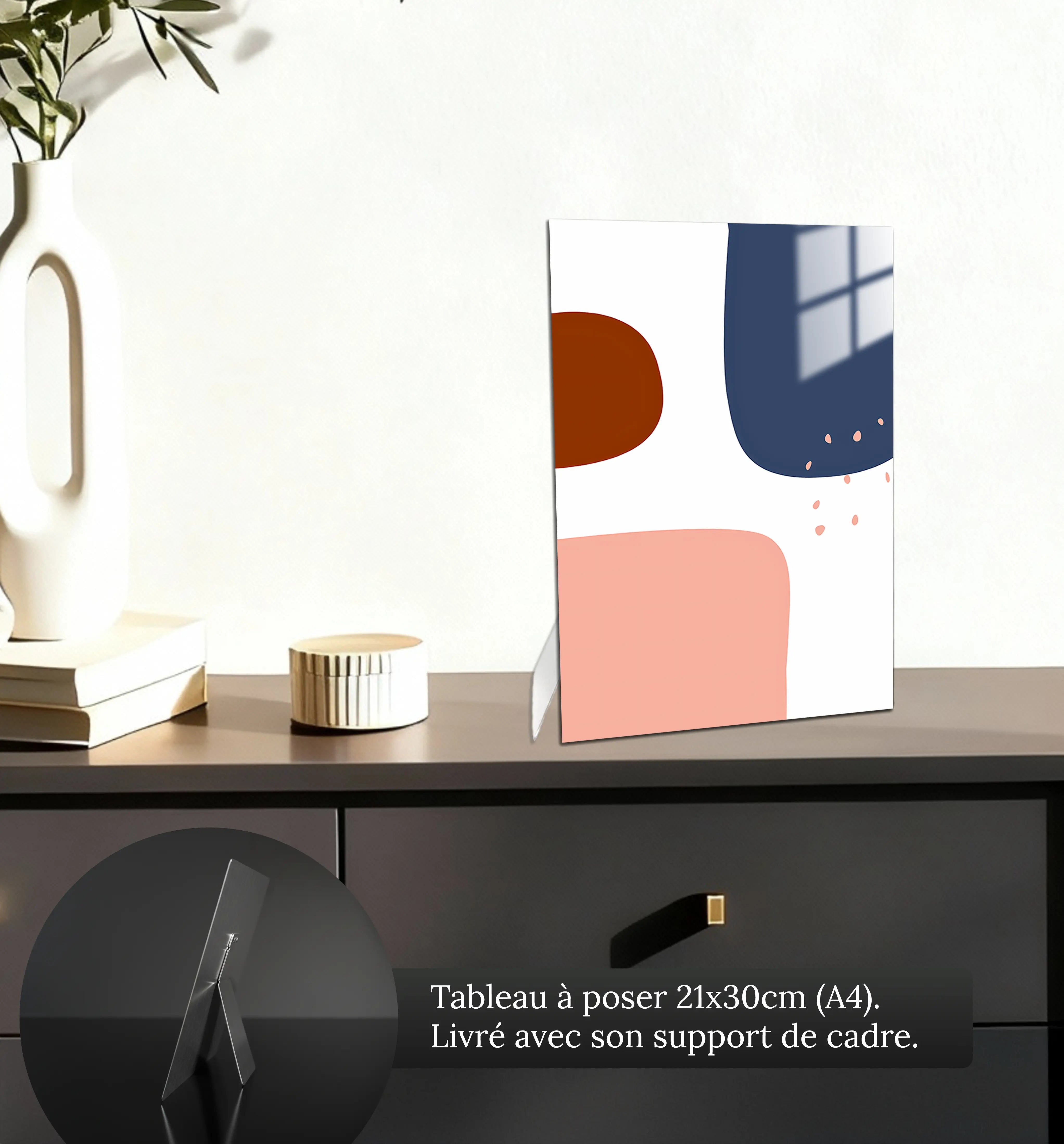 tableau-boheme-chic-colore-petit-format-a-poser-sur-meuble | DreamWay