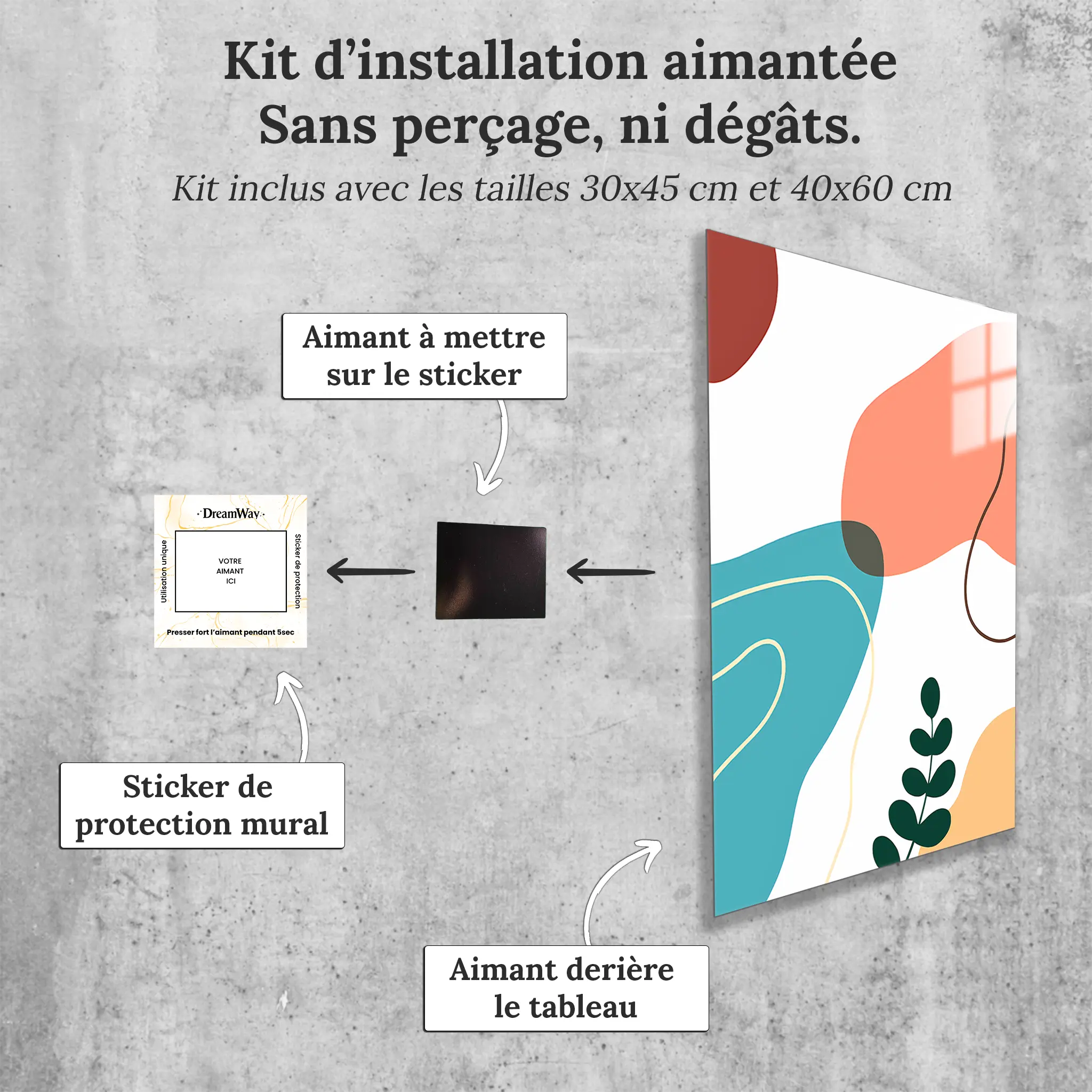 tableau-boheme-naturel-avec-installation-aimantee | DreamWay