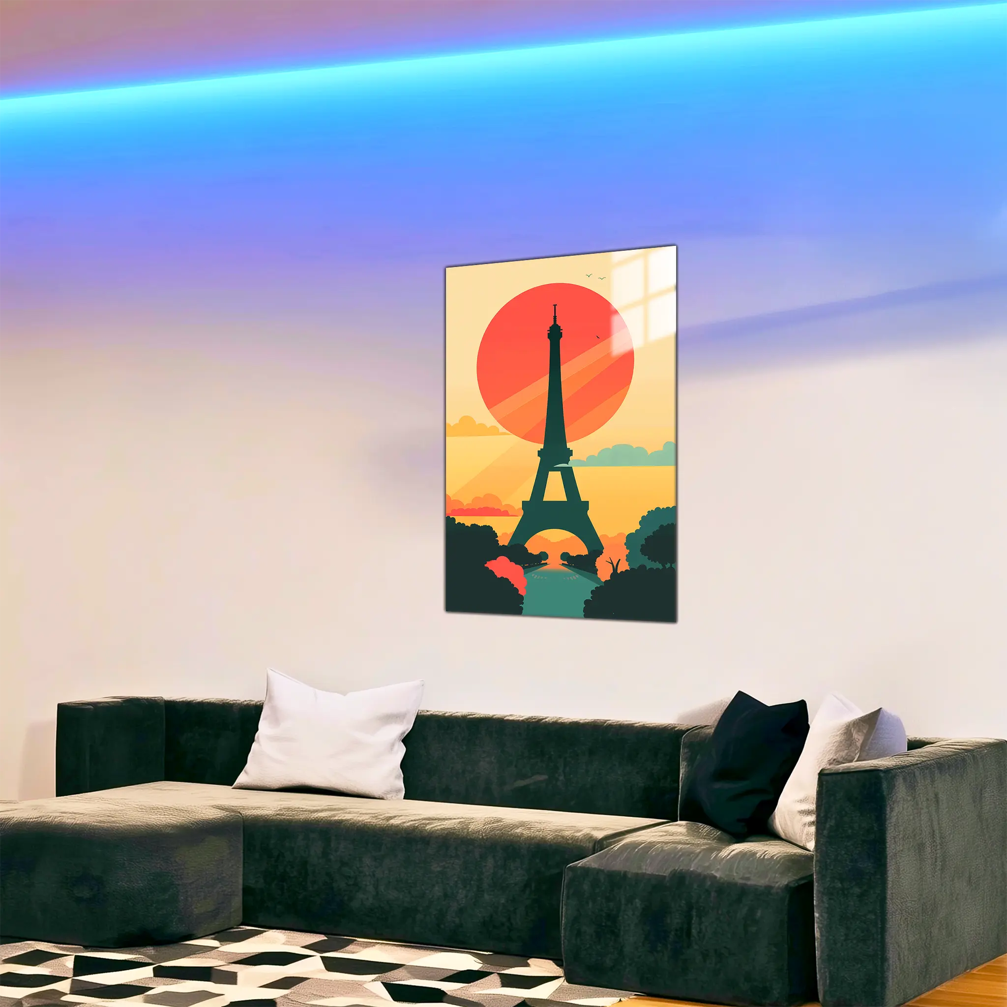 tableau-boheme-paris-dans-le-salon | DreamWay