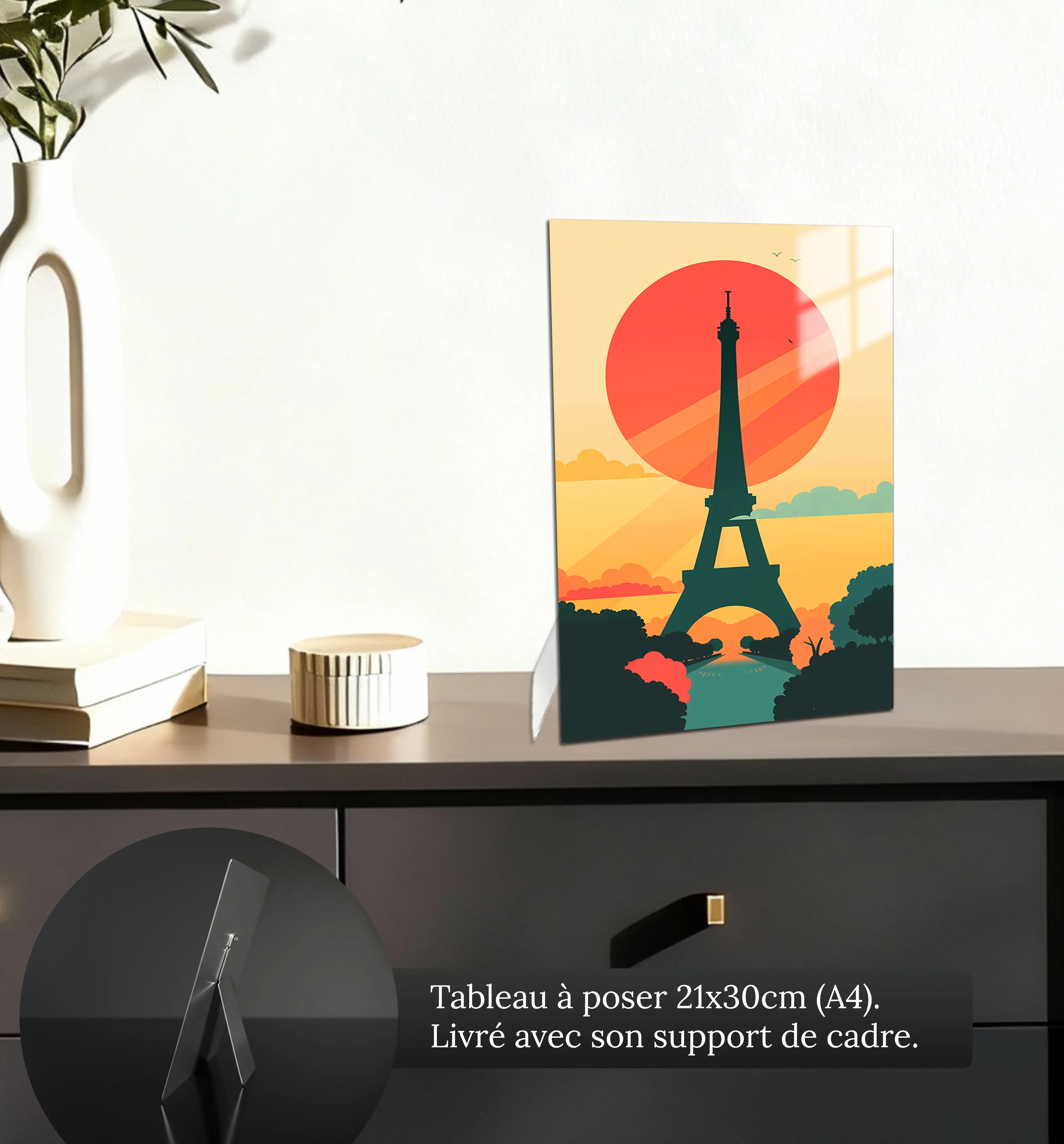 tableau-boheme-paris-petit-format-a-poser-sur-meuble | DreamWay
