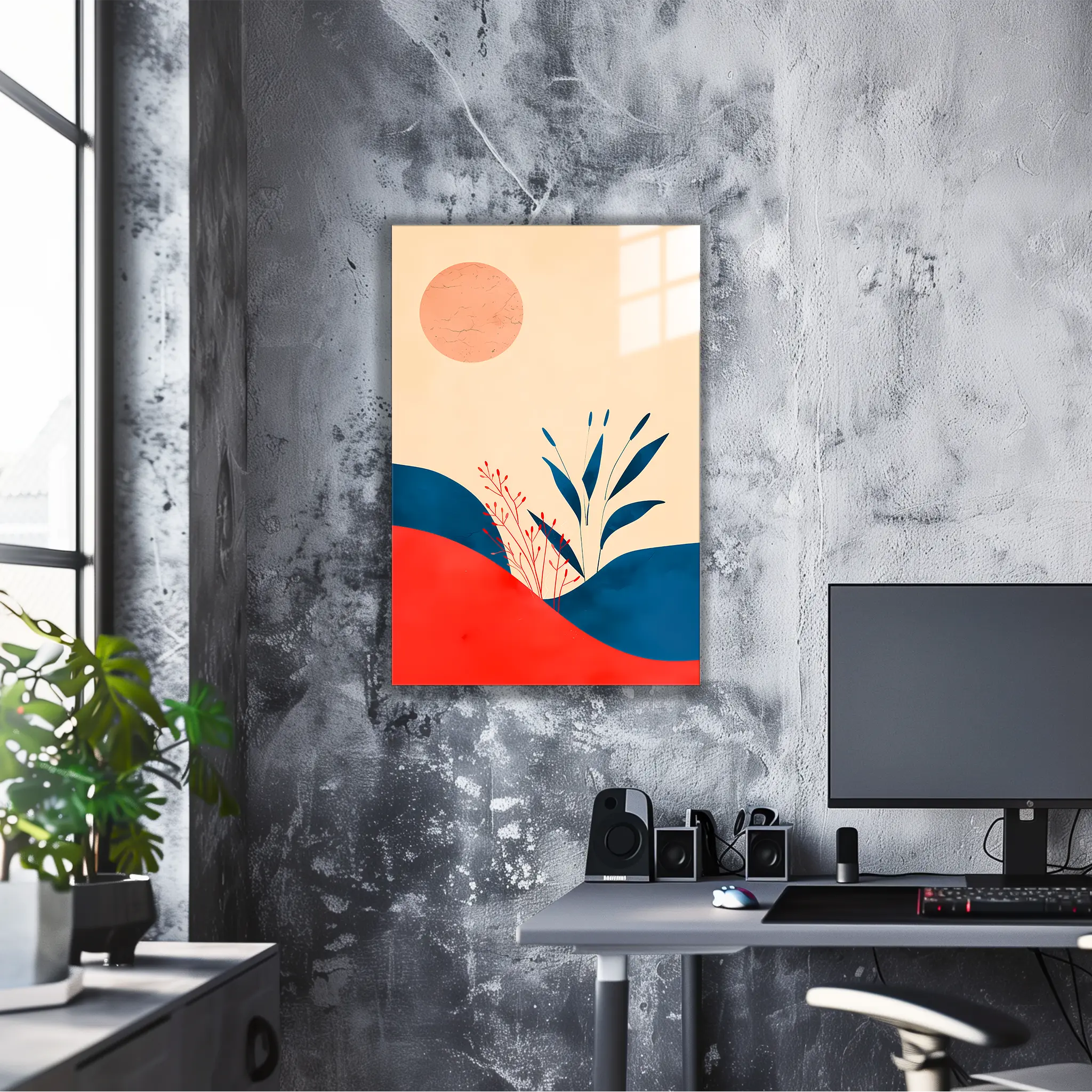 tableau-bohemebleu-rouge | DreamWay