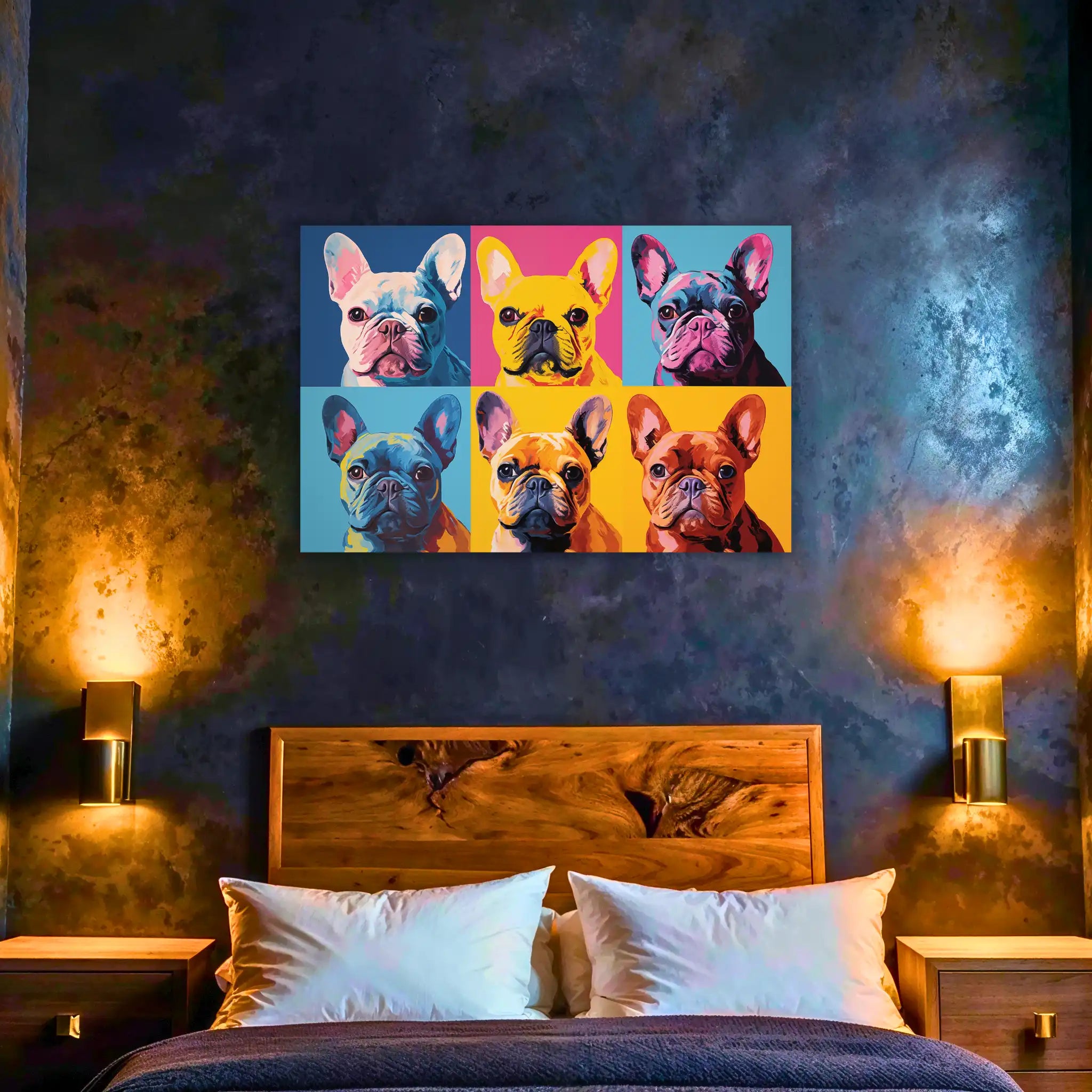 tableau-bouledogue-pop-art | DreamWay