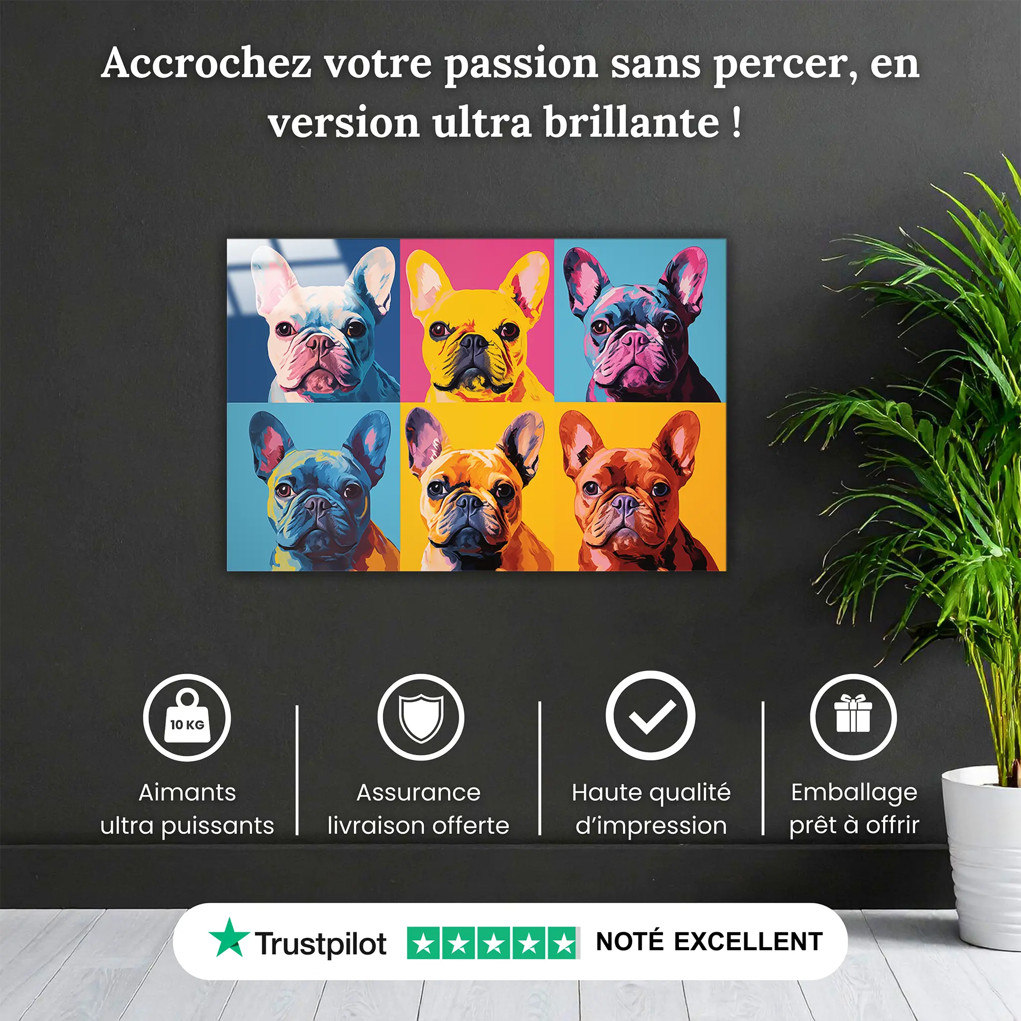 tableau-bouledogue-pop-art-pourquoi-acheter | DreamWay
