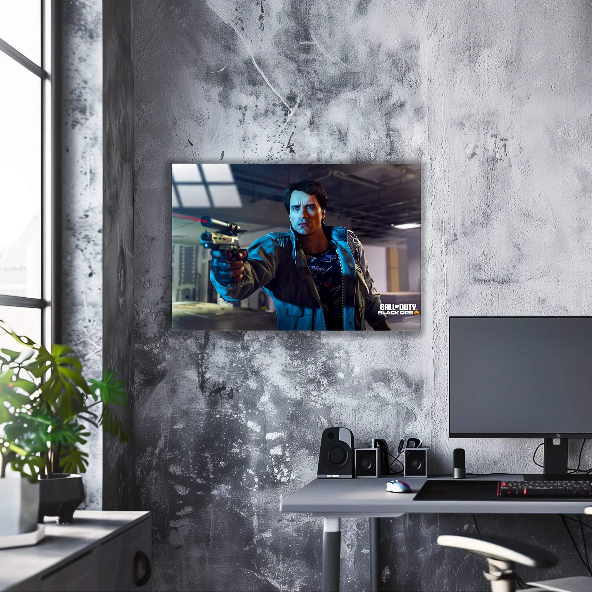 tableau-call-of-duty-black-op-terminator-dans-le-bureau | DreamWay