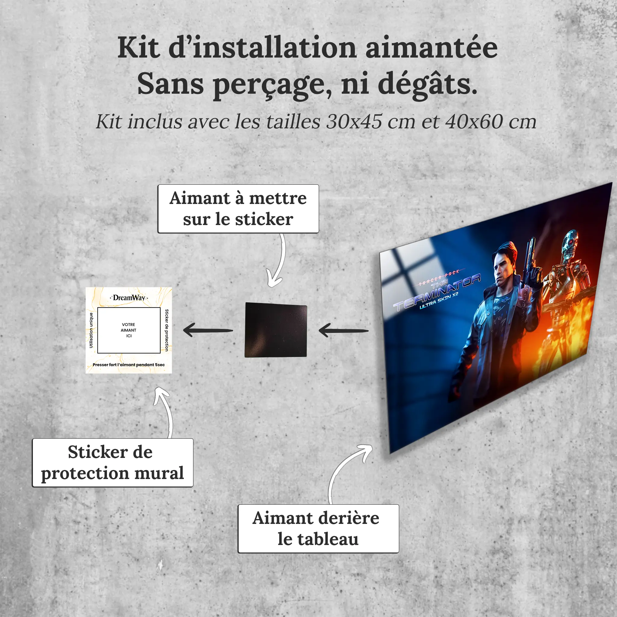 tableau-call-of-duty-terminator-shin-avec-installation-aimantee | DreamWay