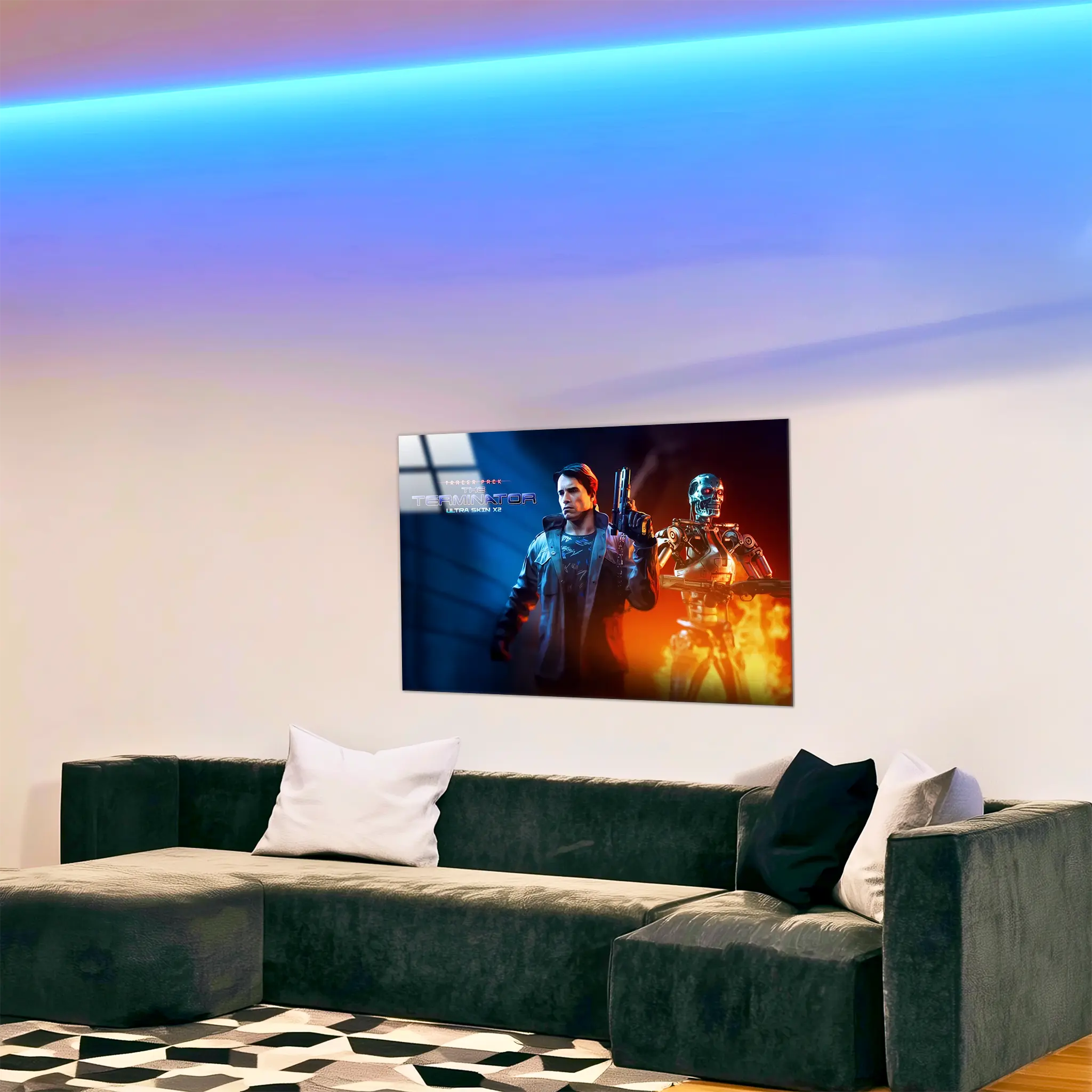 tableau-call-of-duty-terminator-shin-dans-le-salon | DreamWay