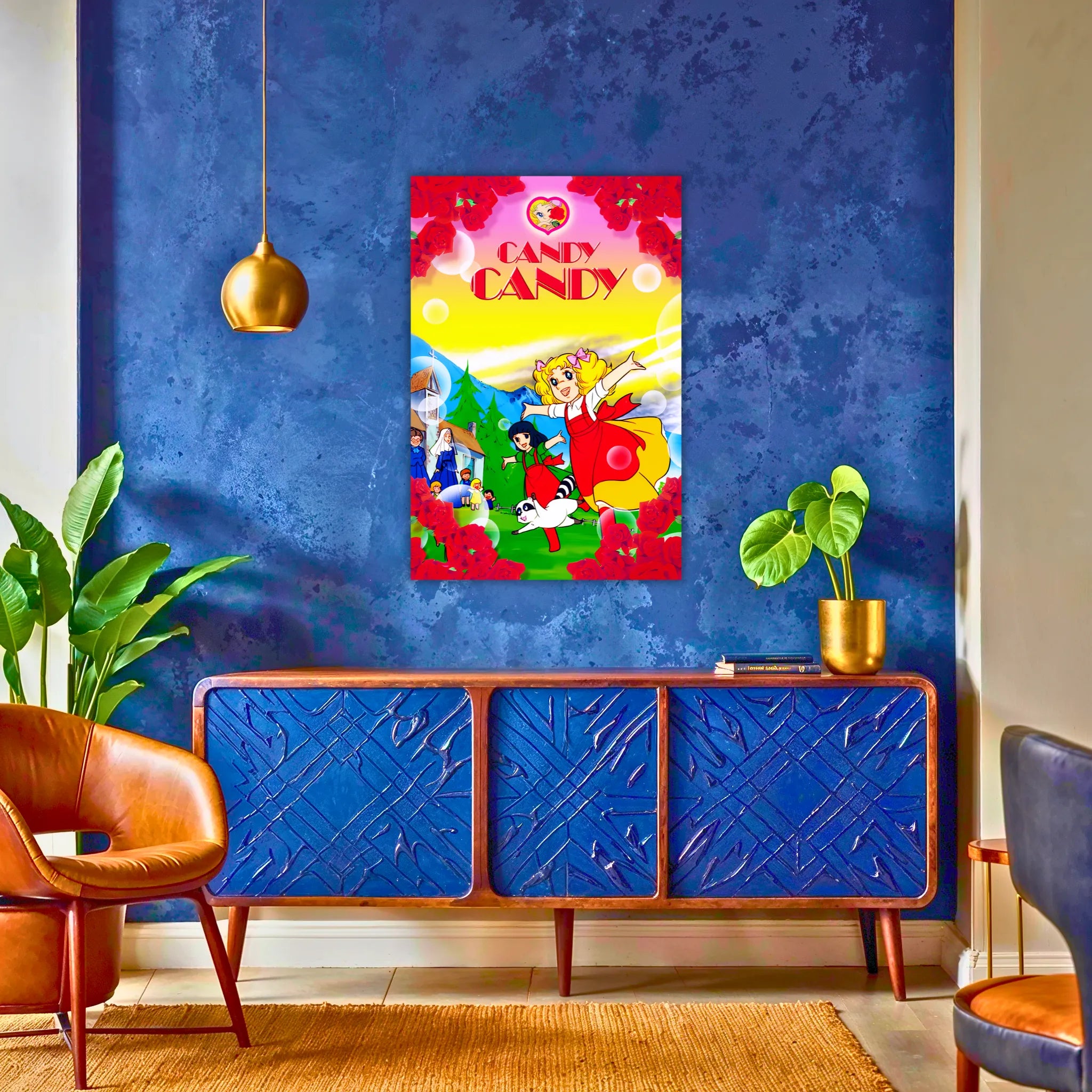 Tableau Candy Candy Fleurie