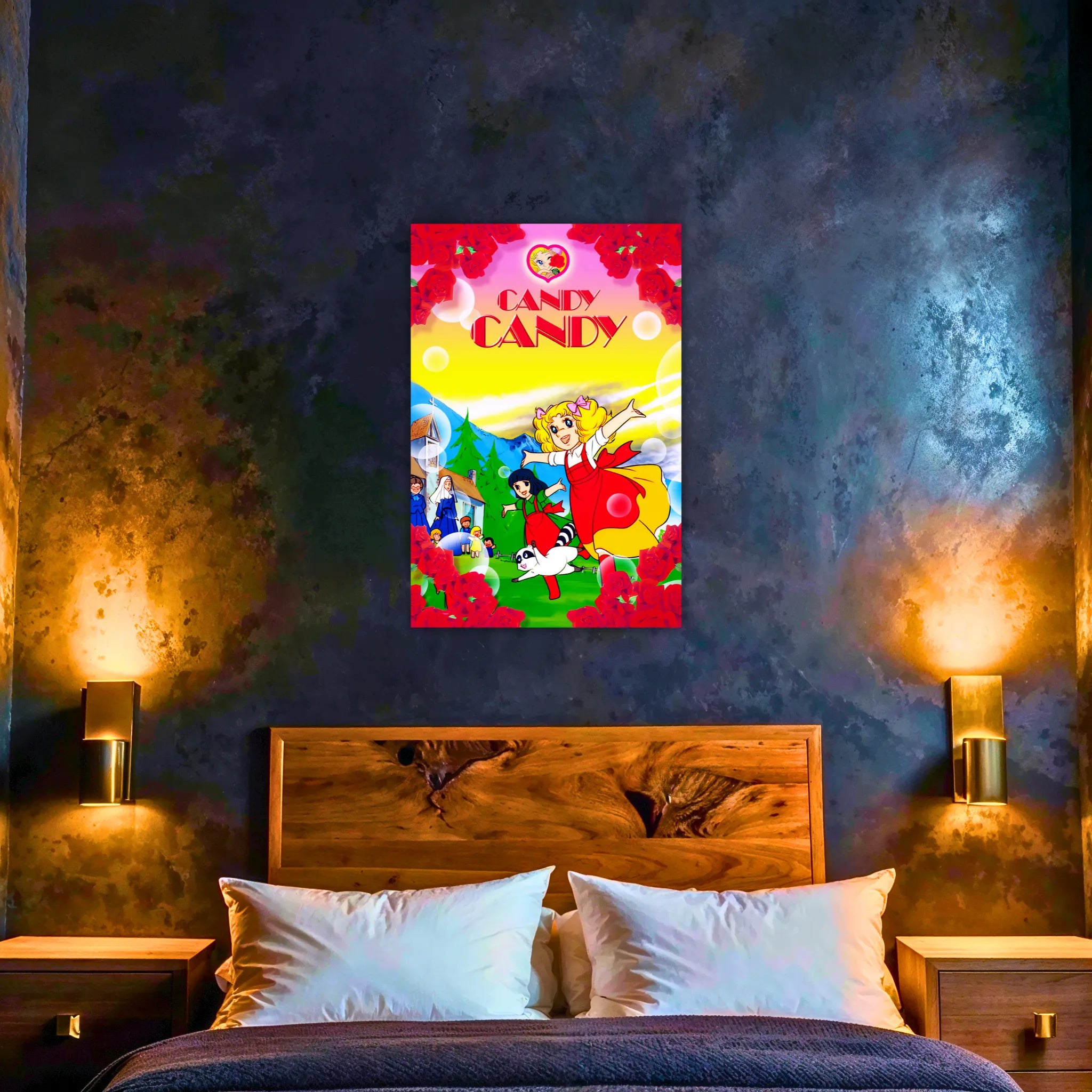 Tableau Candy Candy Fleurie