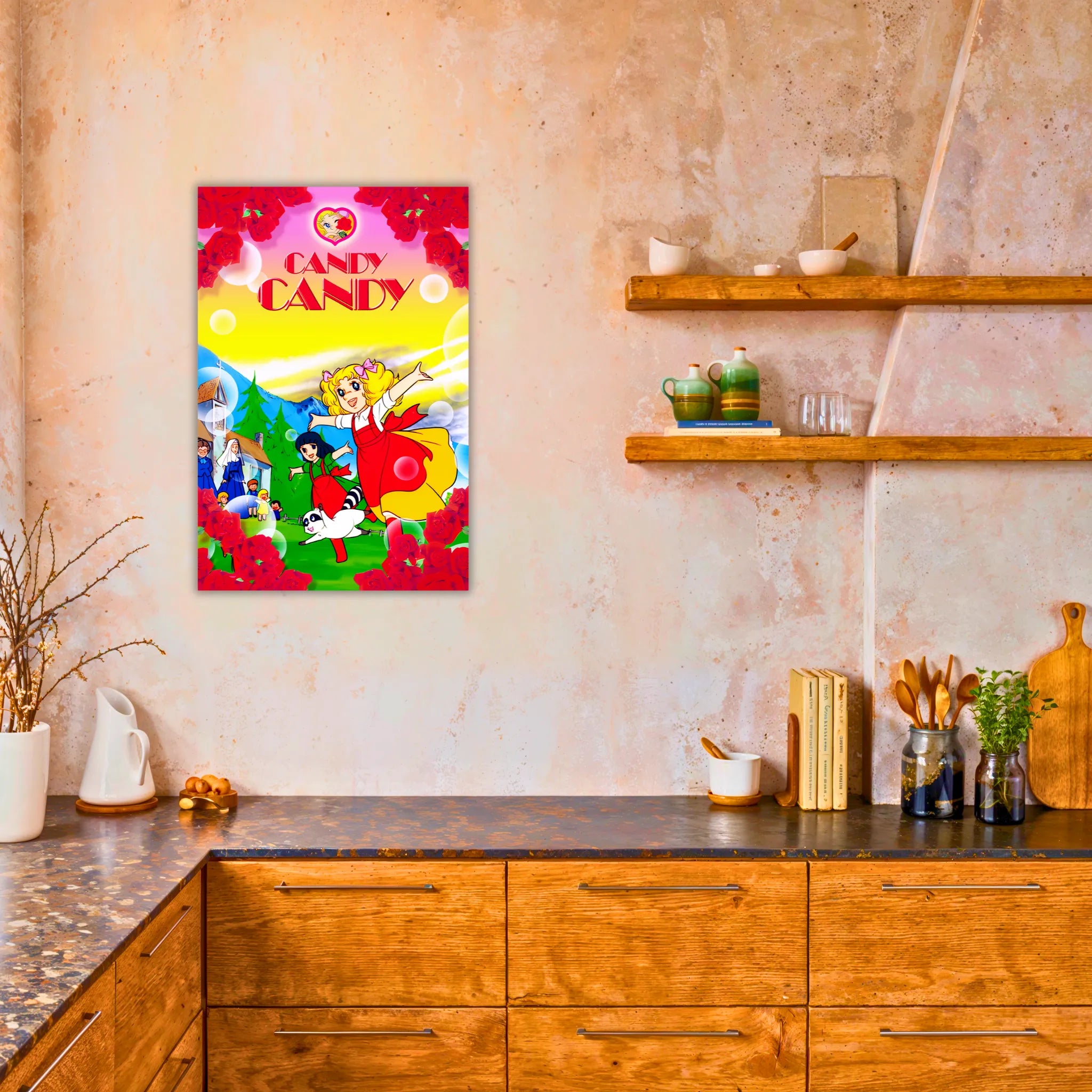 Tableau Candy Candy Fleurie