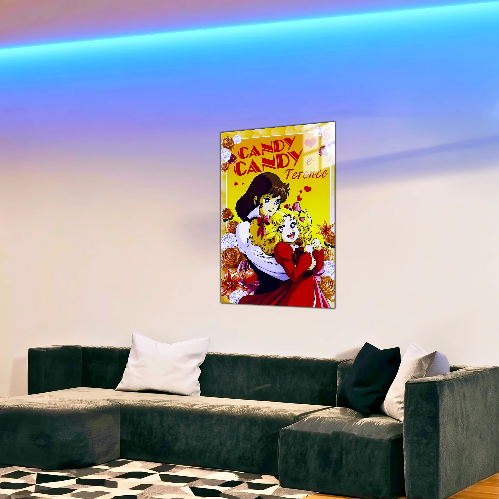 tableau-candy-et-terence-dans-le-salon | DreamWay