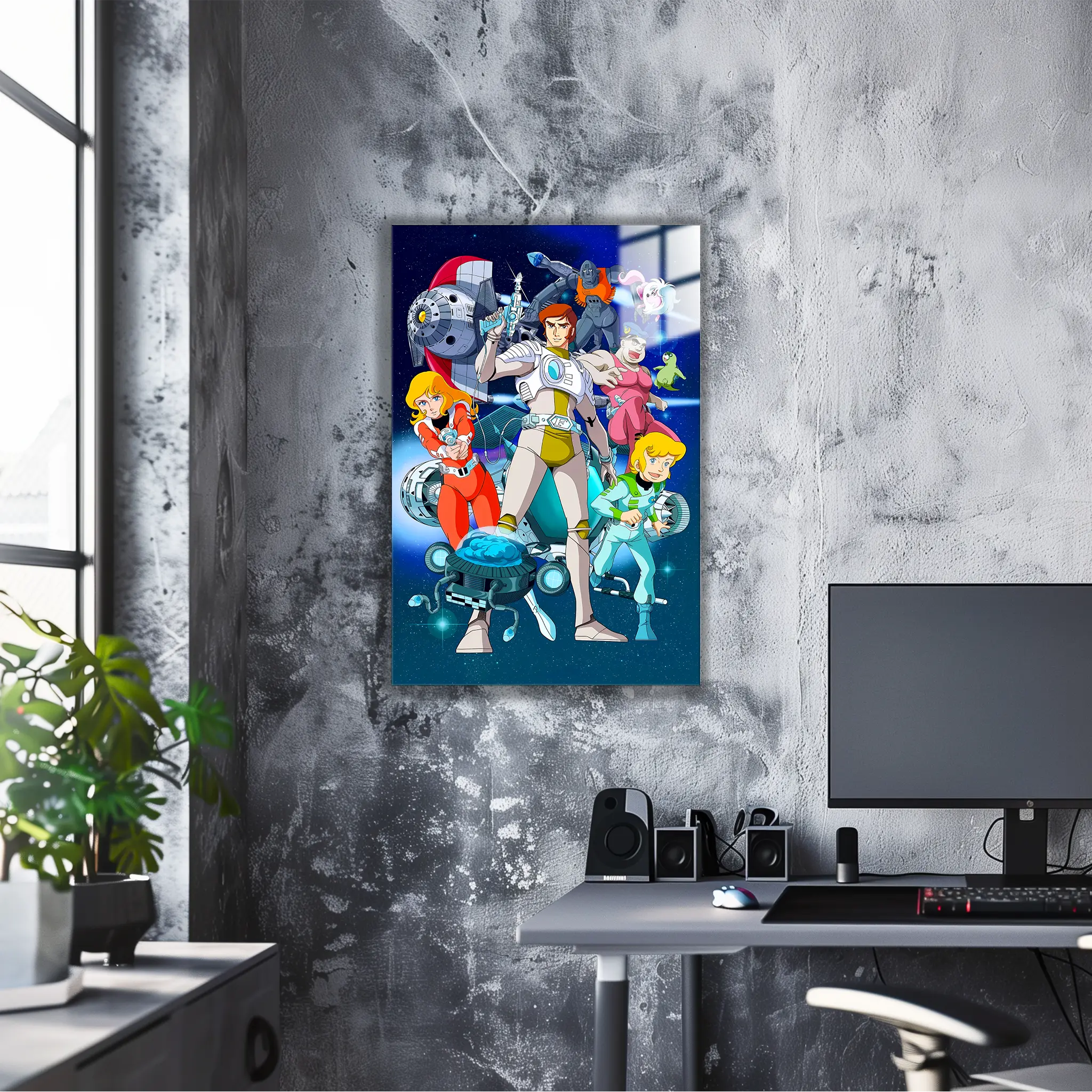 Tableau Capitaine Flam Et Son Équipe