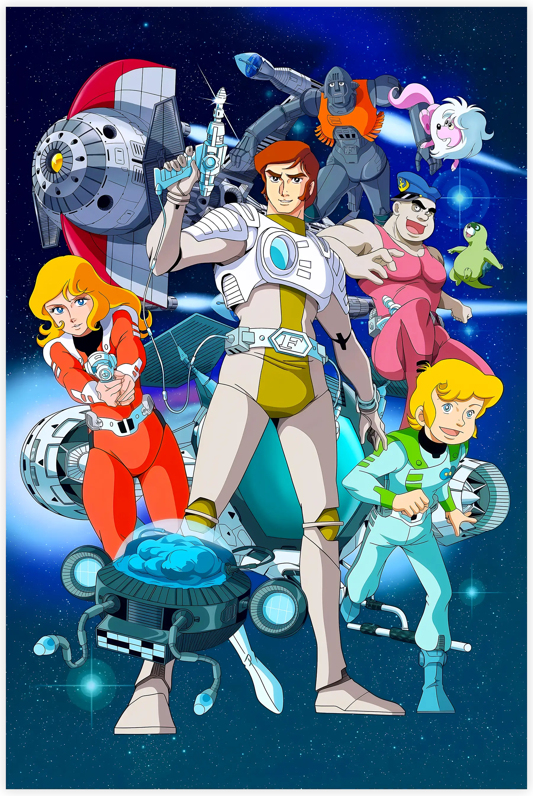 Tableau Capitaine Flam Et Son Équipe