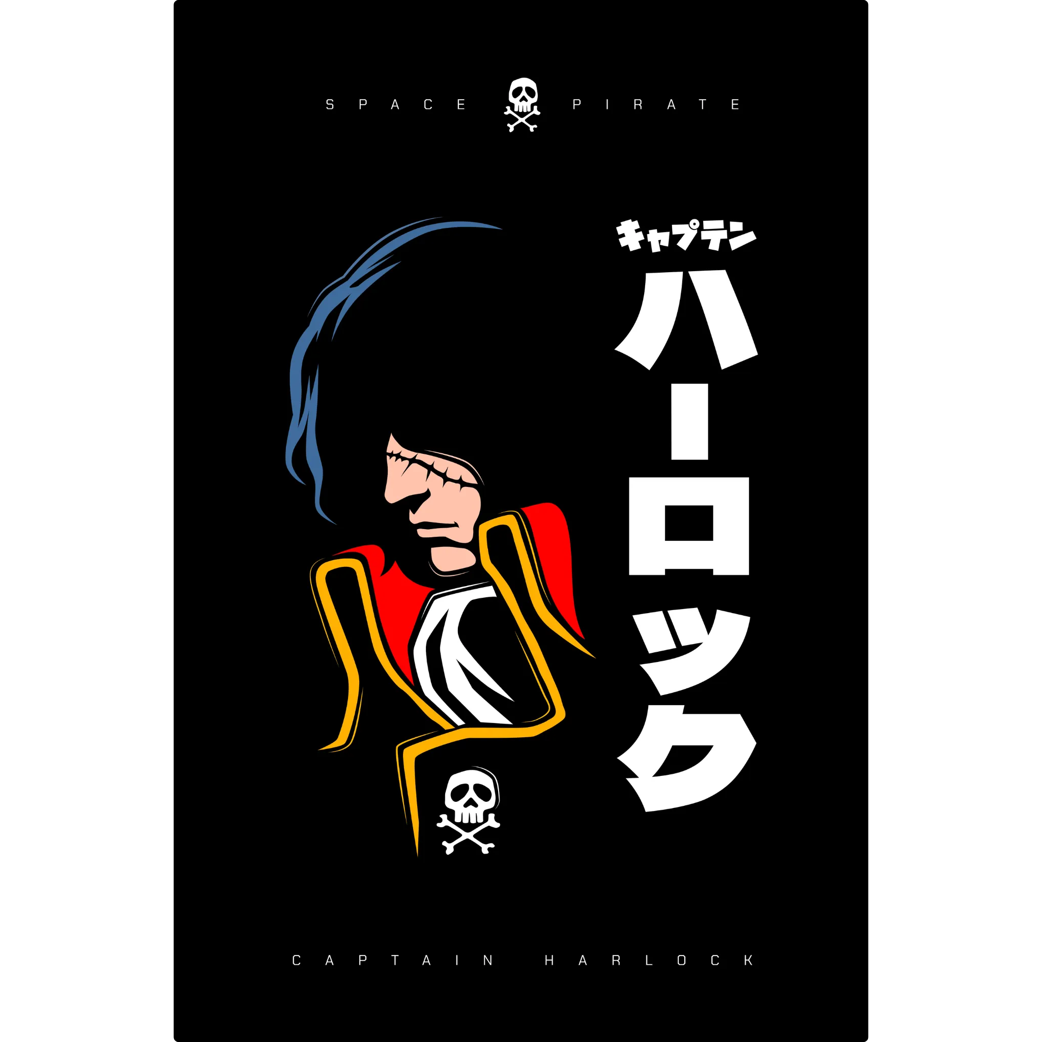 Tableau Capitaine Harlock