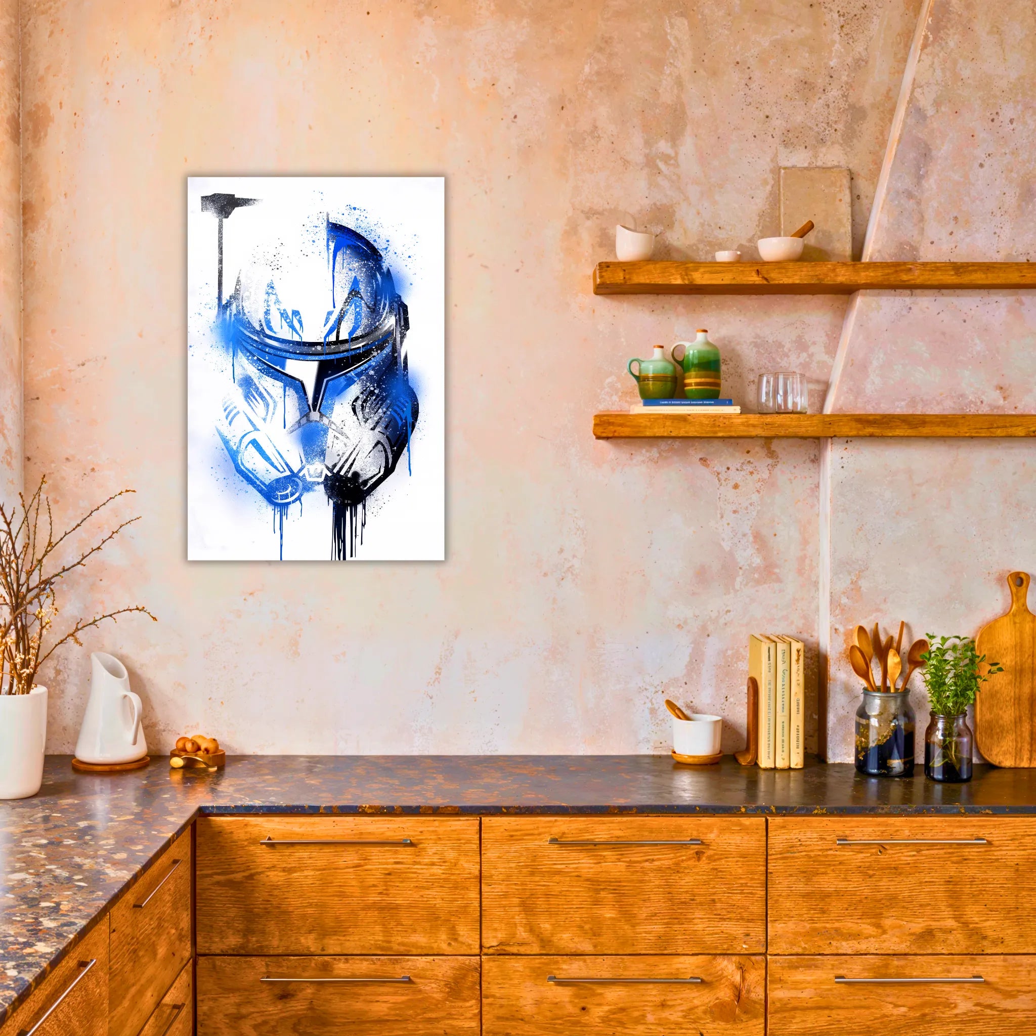 Tableau Capitaine Rex Casque