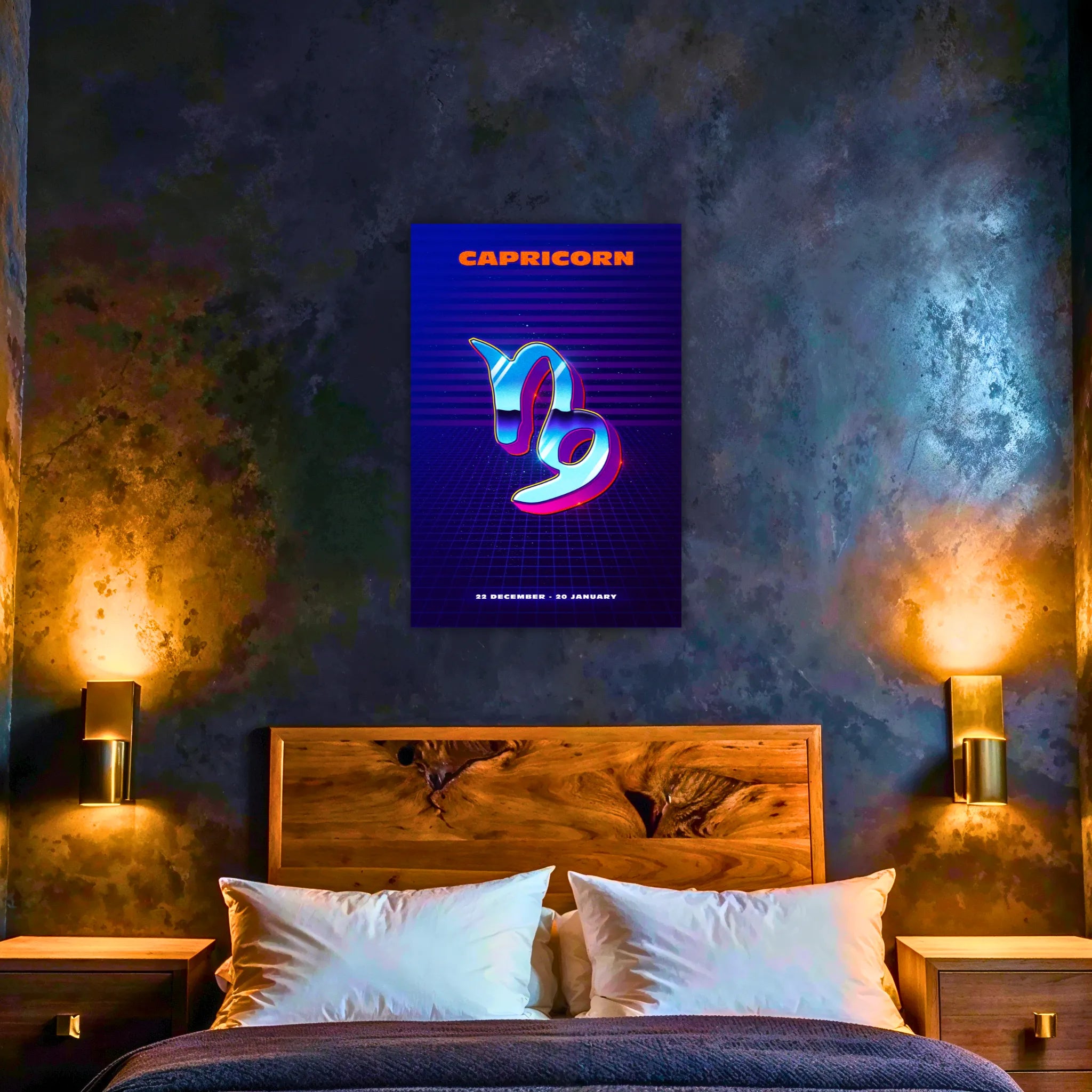 Tableau Capricorne Rétro